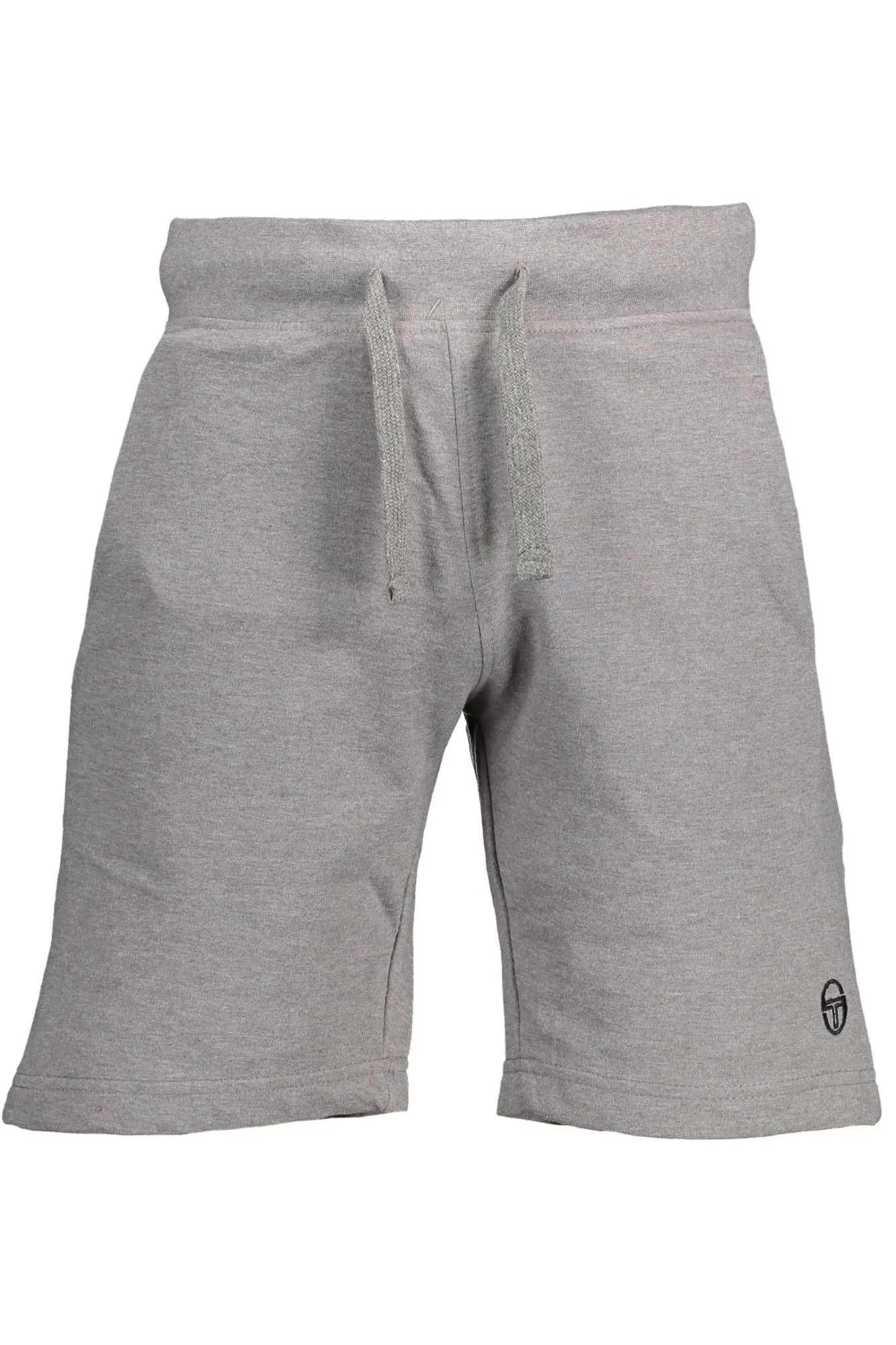 Sergio Tacchini Gray Cotton Men Short