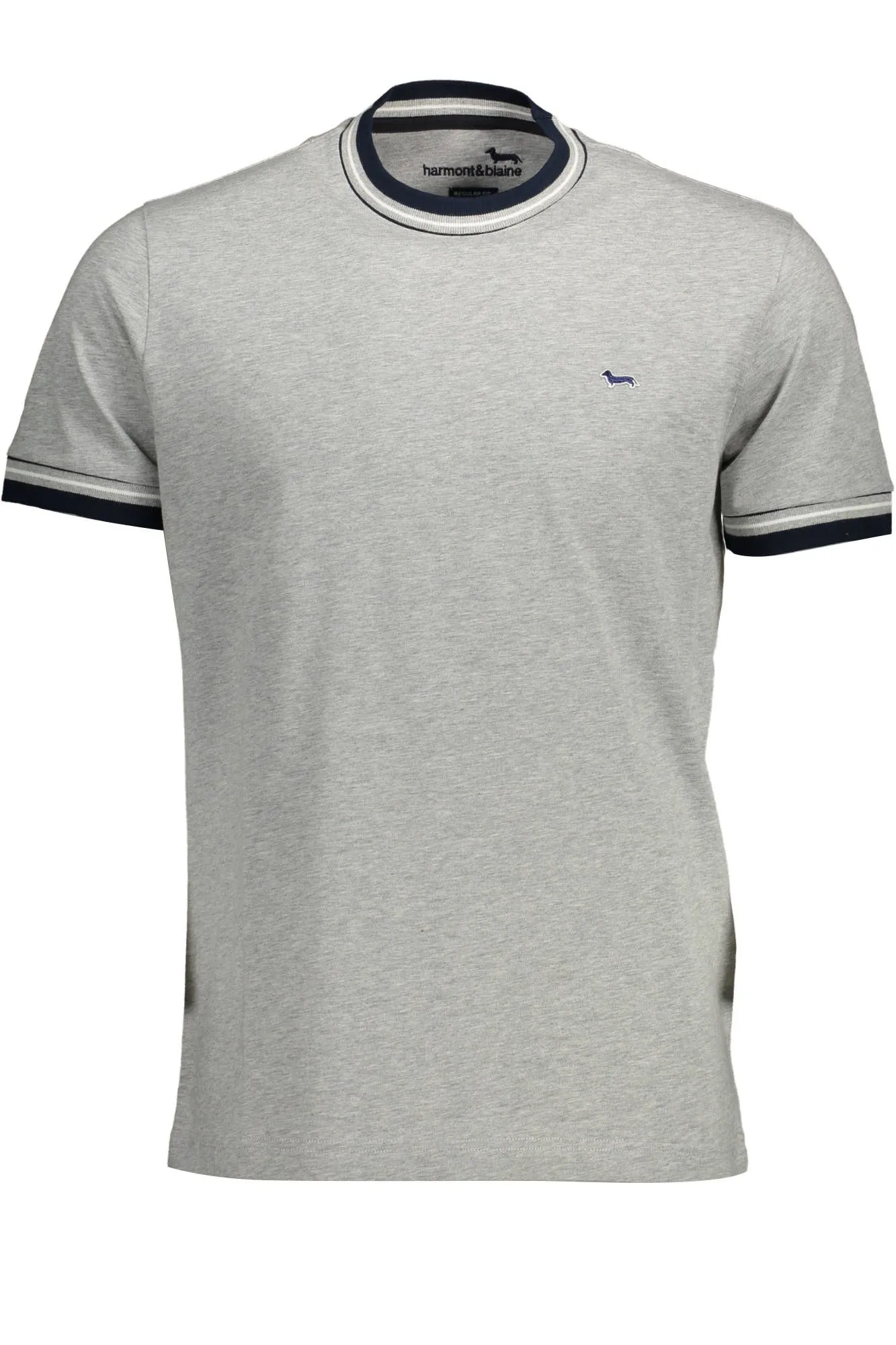 Harmont & Blaine Gray Cotton Men T-Shirt