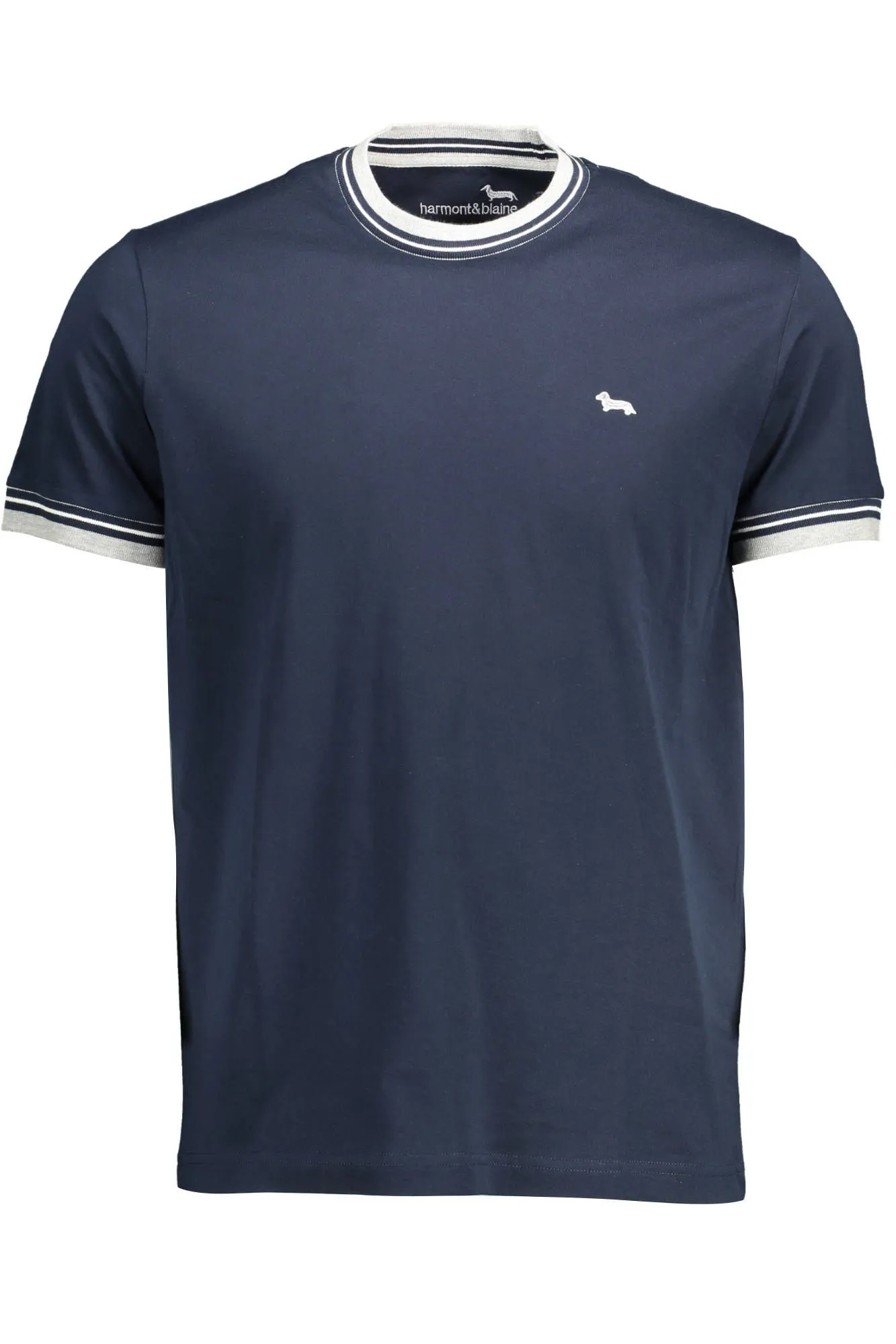 Harmont & Blaine Blue Cotton Men T-Shirt