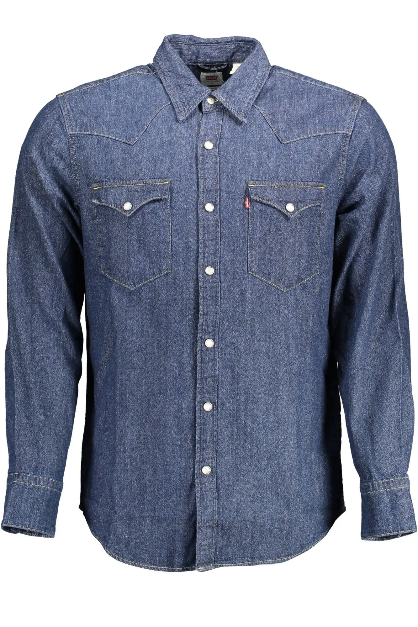 Levi's Blue Cotton Men Shirt