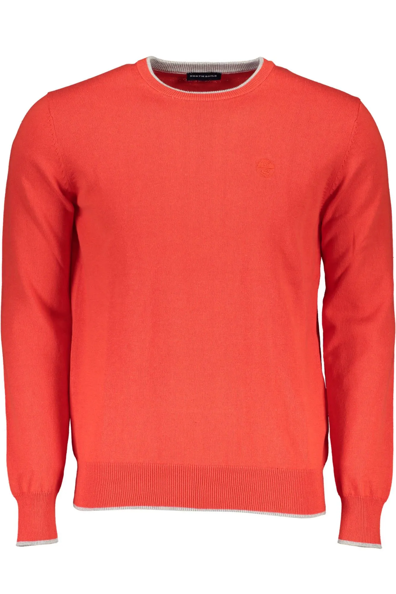 North Sails Red Cotton Men Sweater