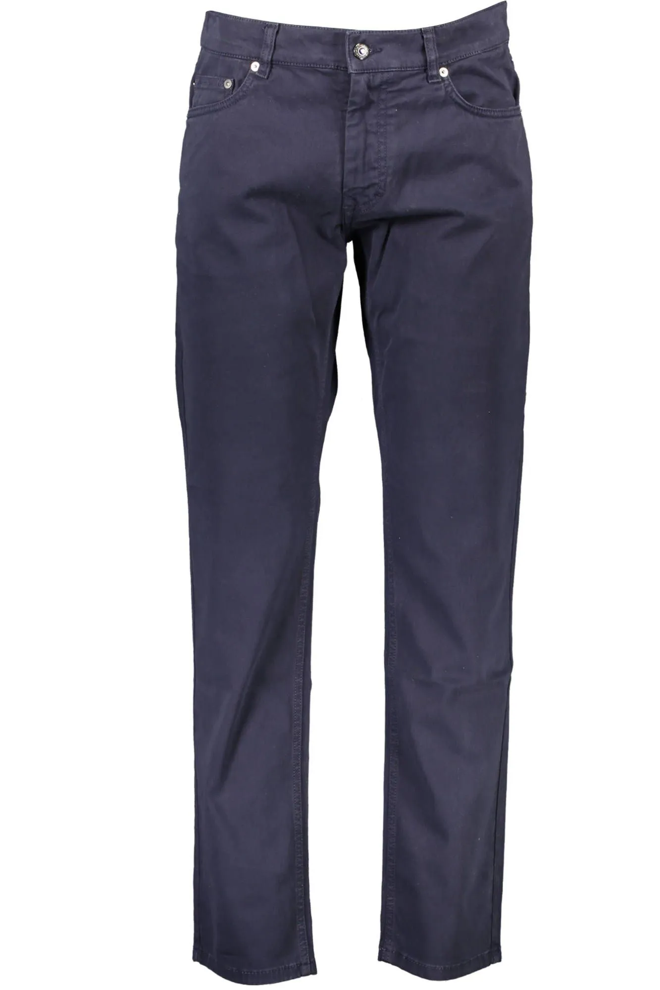 Harmont & Blaine Blue Cotton Men Trouser