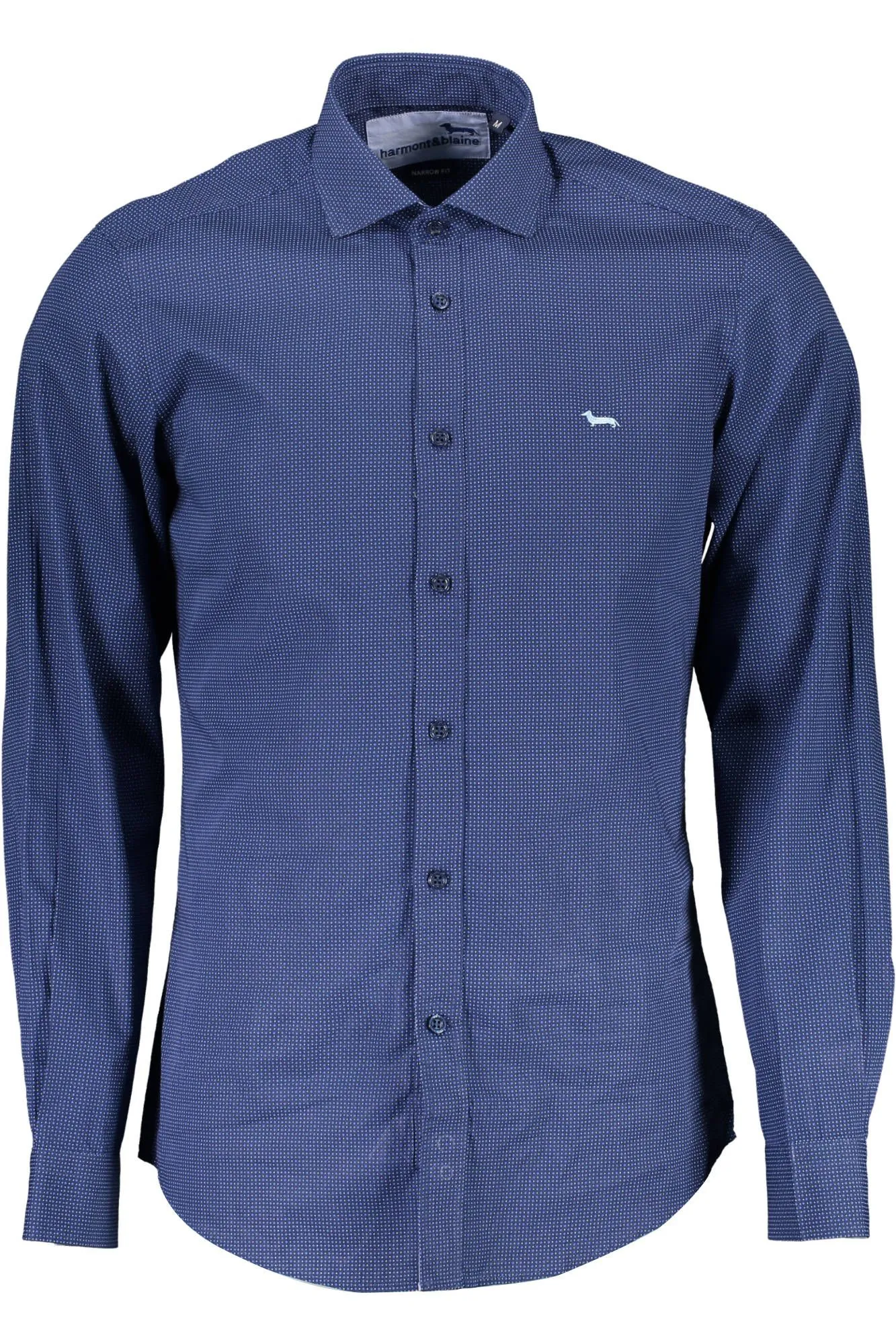 Harmont & Blaine Blue Cotton Men Shirt
