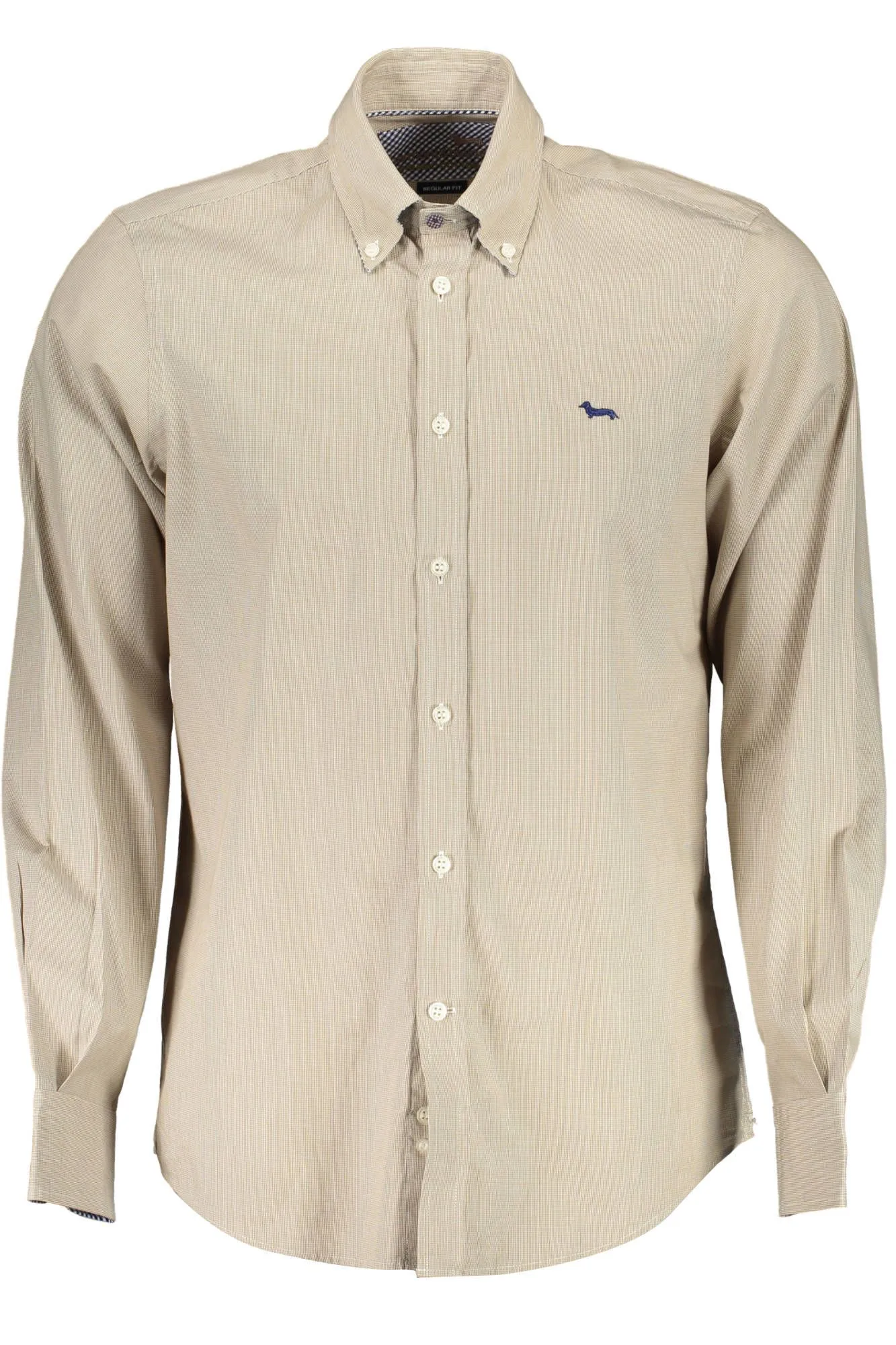 Harmont & Blaine Beige Cotton Men Shirt