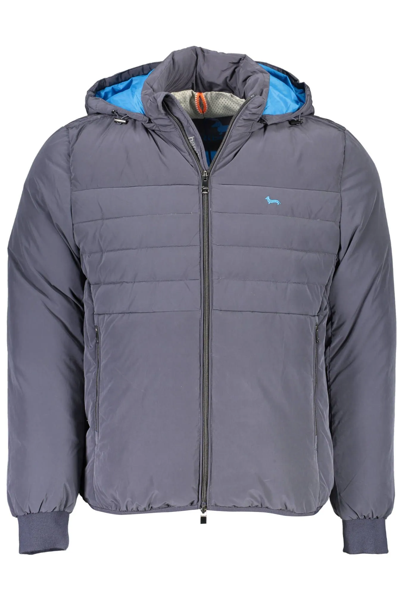 Harmont & Blaine Blue Polyester Men Jacket