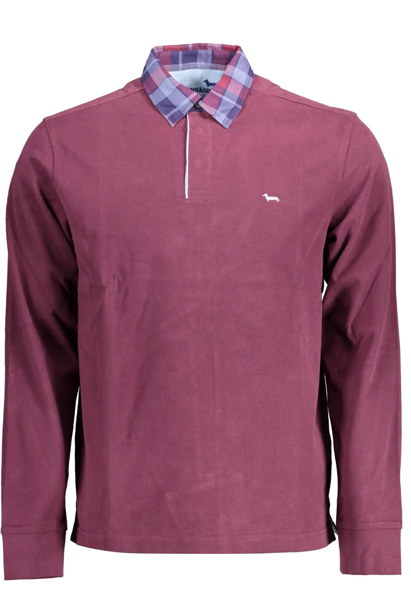 Harmont & Blaine Purple Cotton Men Polo Shirt