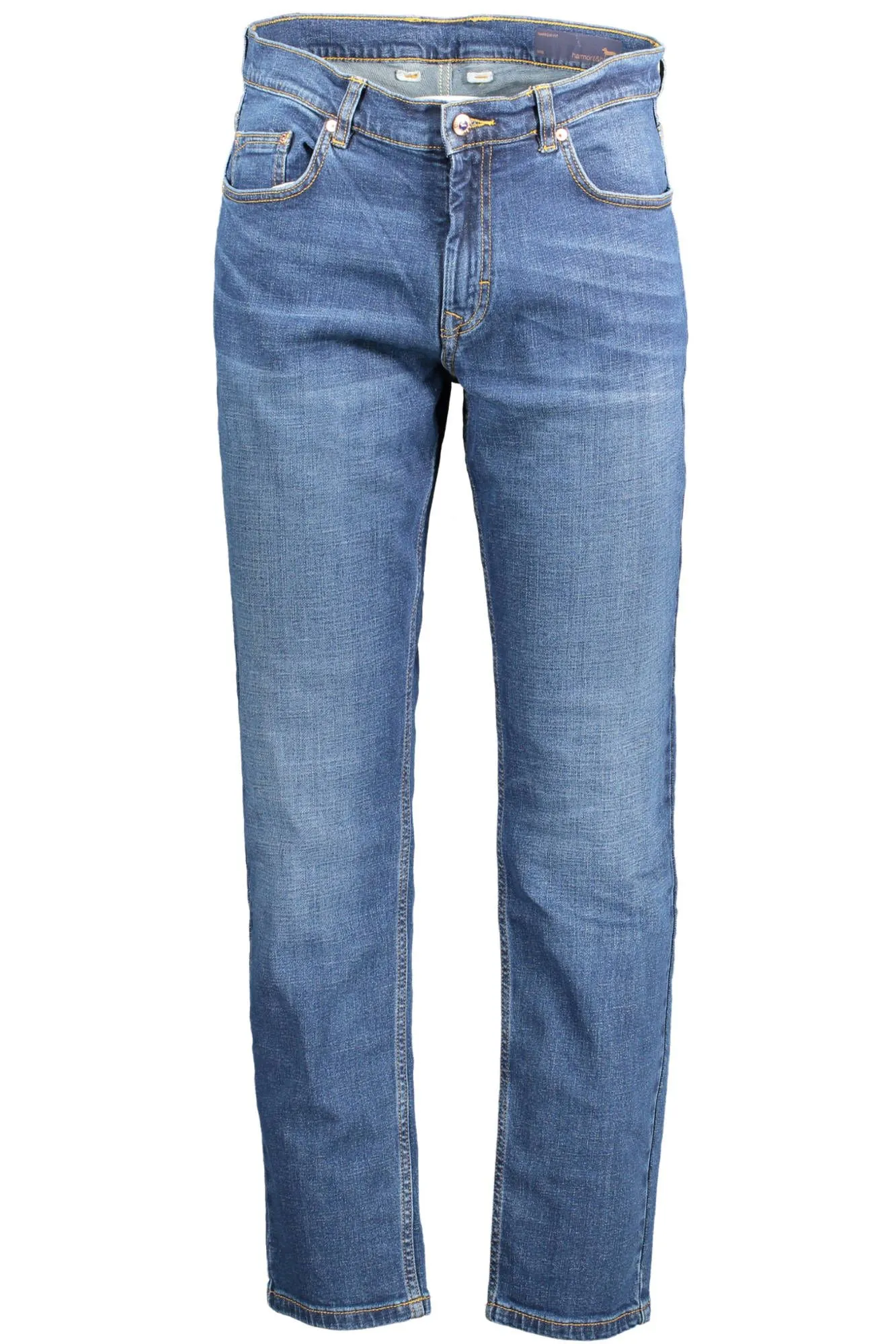 Harmont & Blaine Blue Cotton Men Jeans