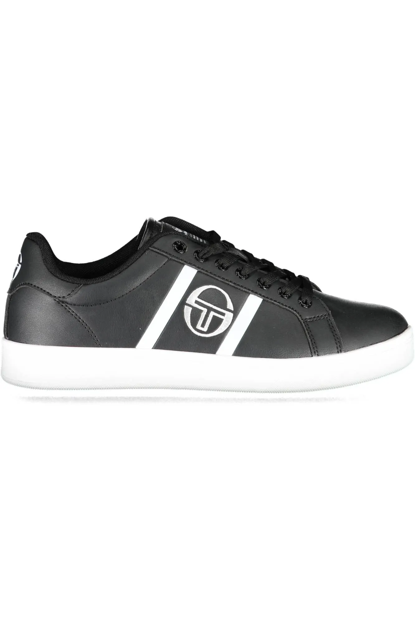 Sergio Tacchini Black Polyester Men Sneaker