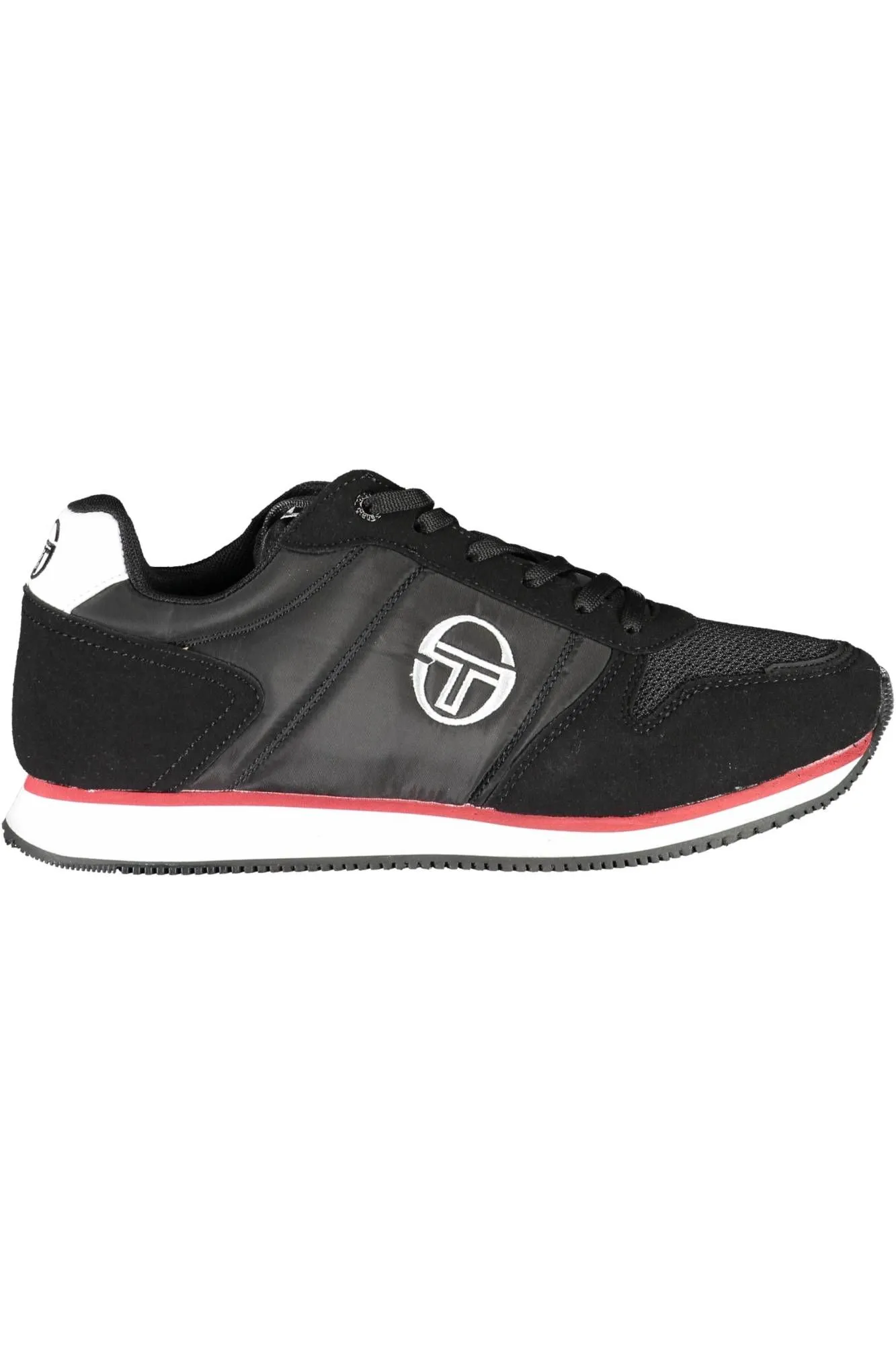 Sergio Tacchini Black Polyester Men Sneaker