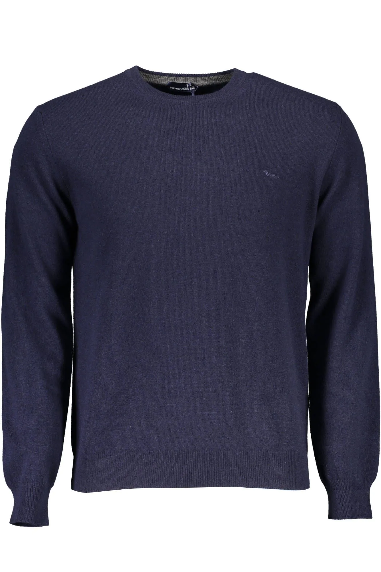 Harmont & Blaine Blue Wool Men Sweater