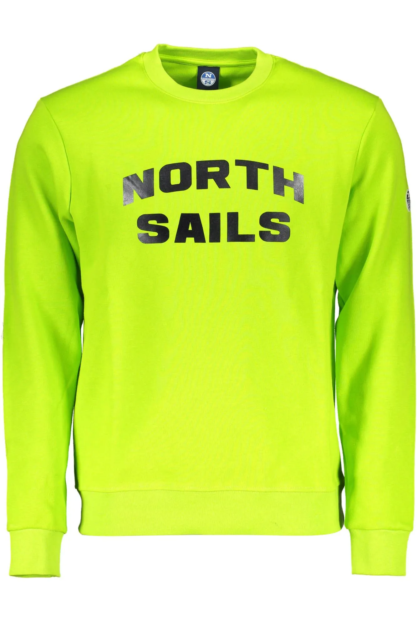 North Sails Green Cotton Men Sweater