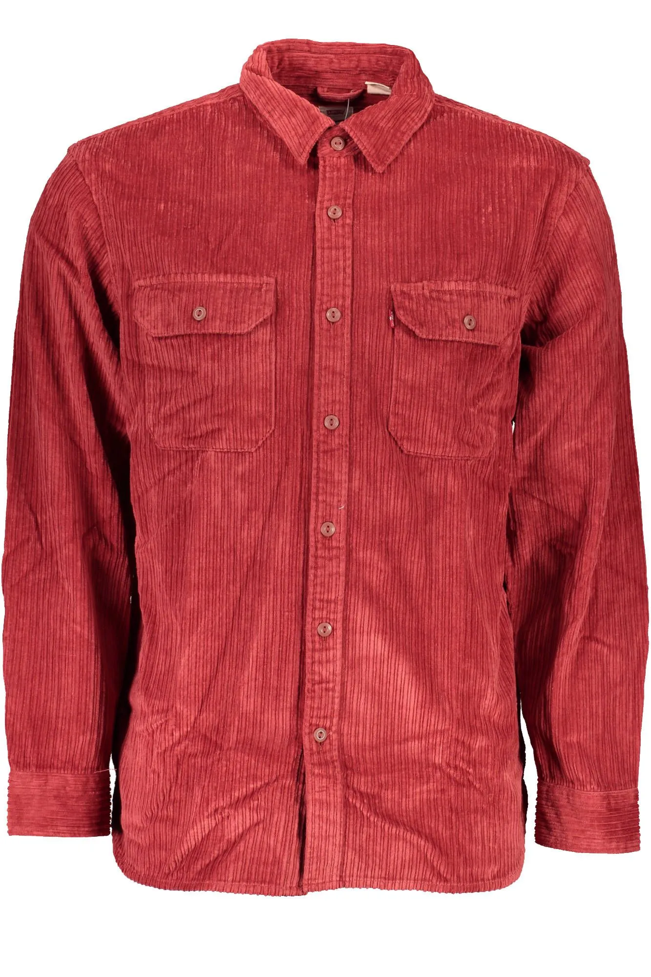 Levi's Red Cotton Men Shirt