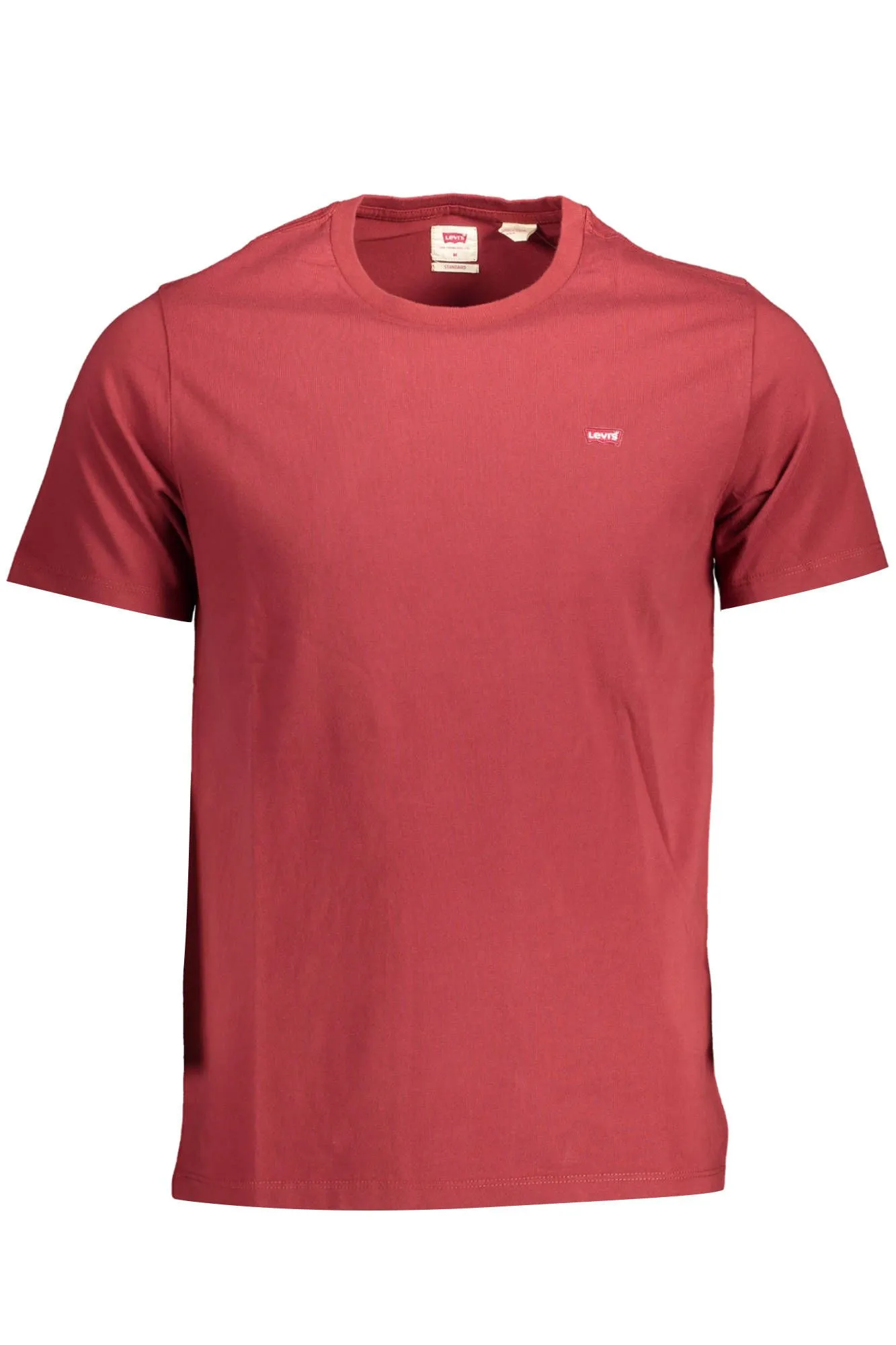 Levi's Red Cotton Men T-Shirt