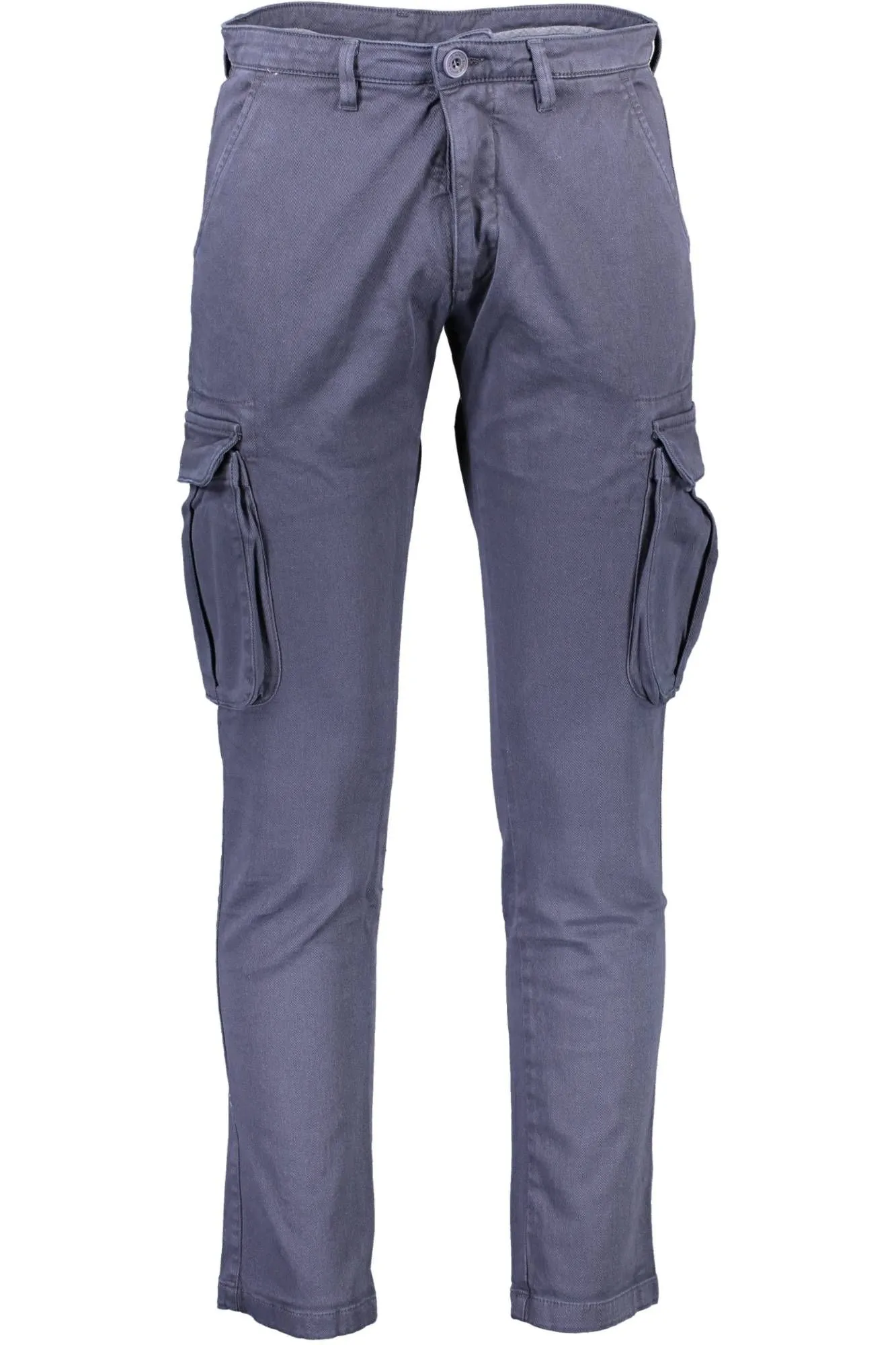 North Sails Blue Cotton Men Trouser