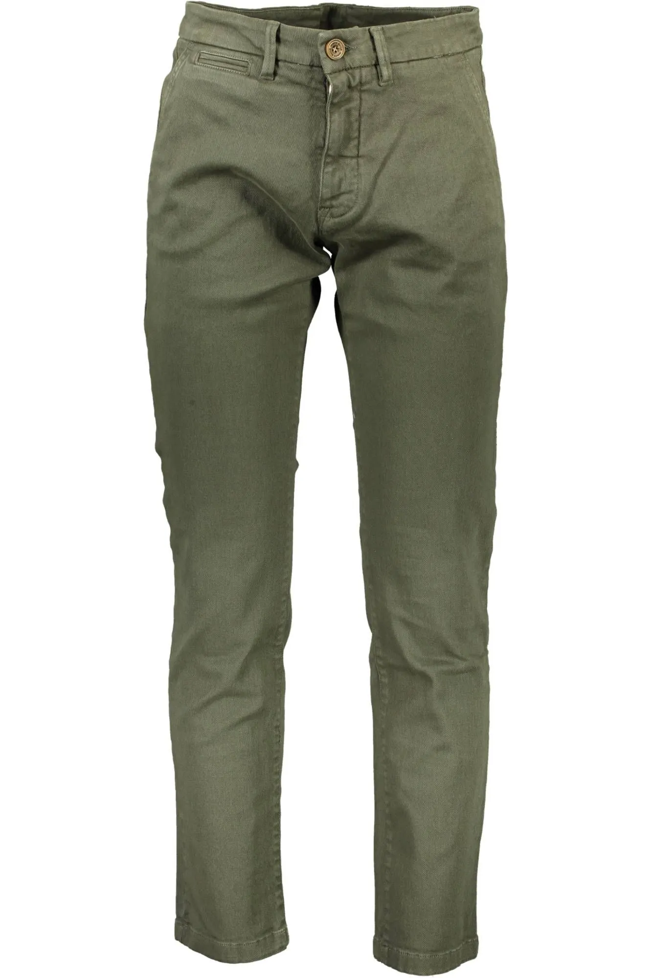 North Sails Green Cotton Men Pants
