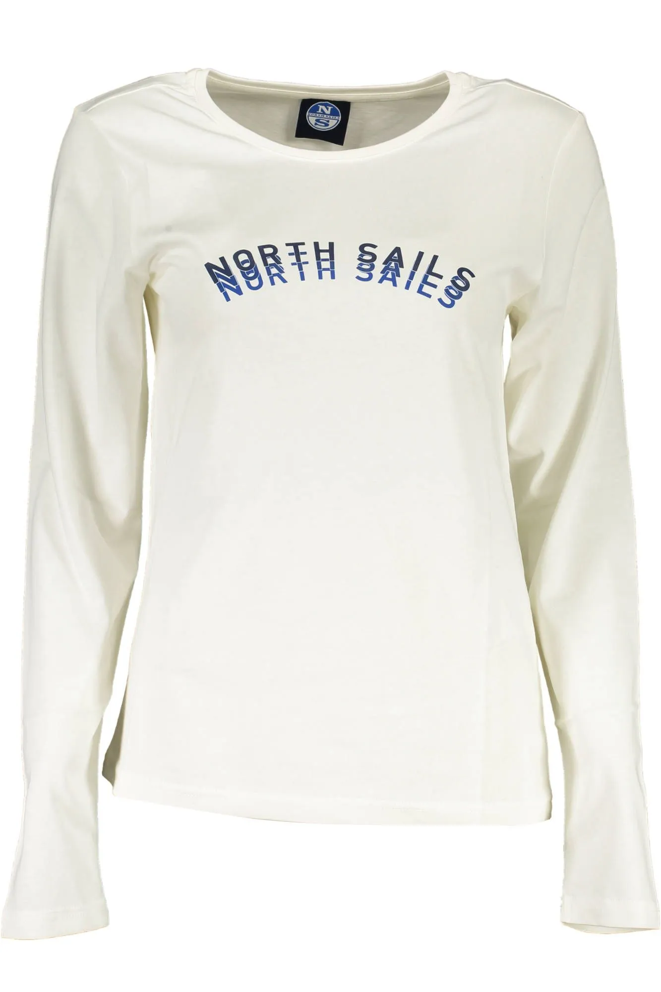 North Sails White Cotton Women T-Shirt