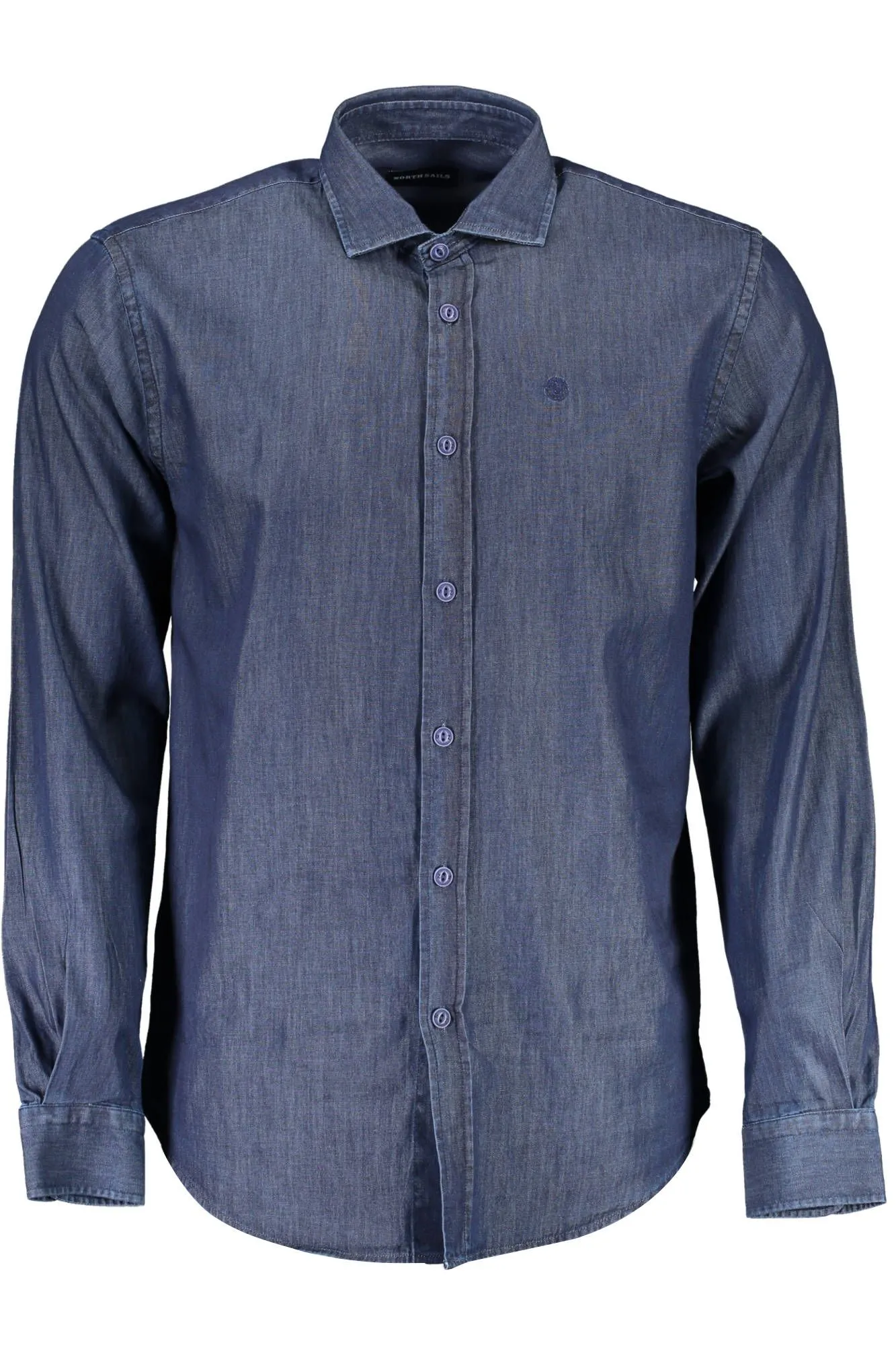 North Sails Blue Cotton Men Shirt