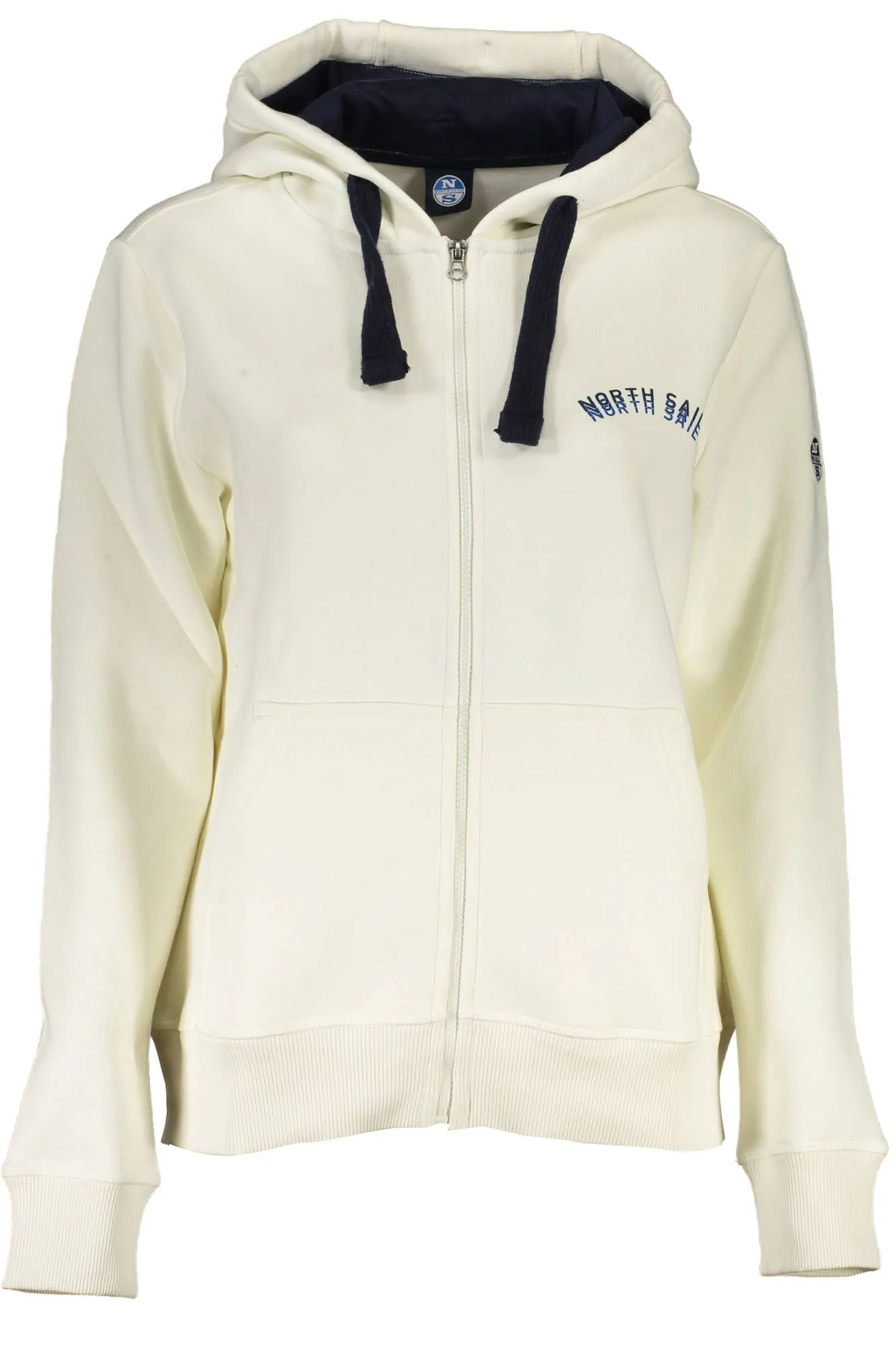 North Sails White Cotton Women Sweater