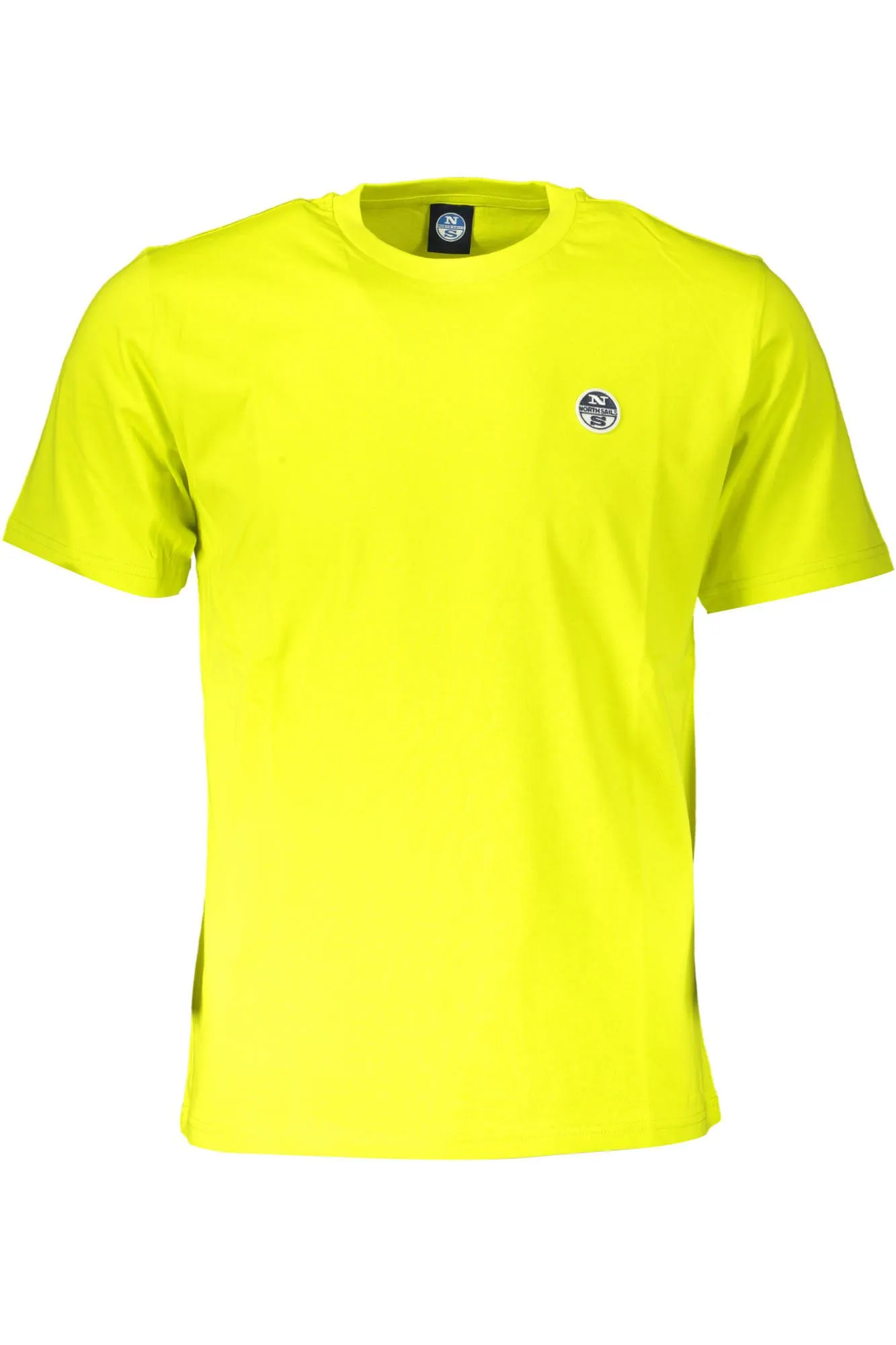 North Sails Yellow Cotton Men TShirt