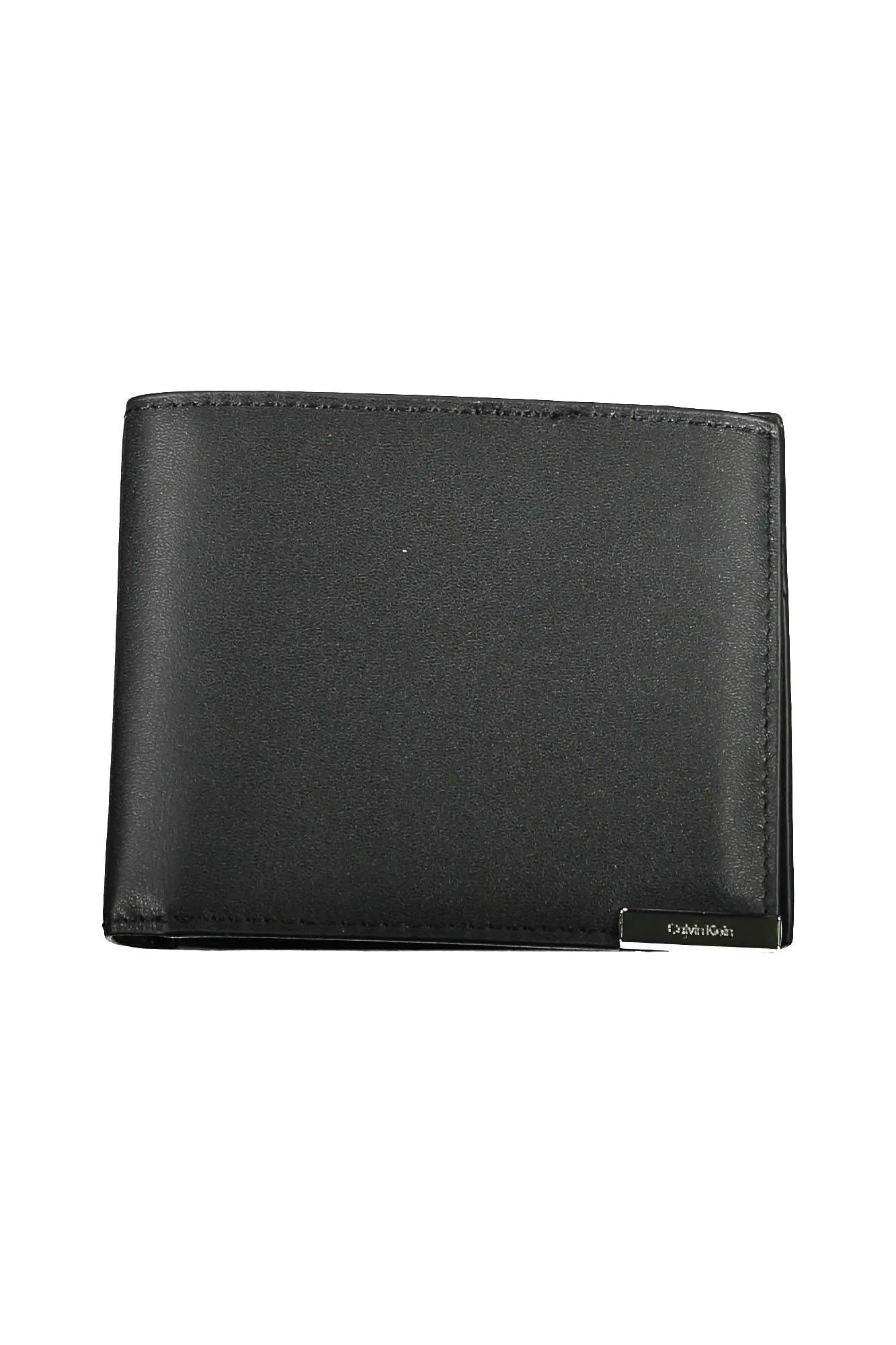 Calvin Klein Black Polyurethane Men Wallet