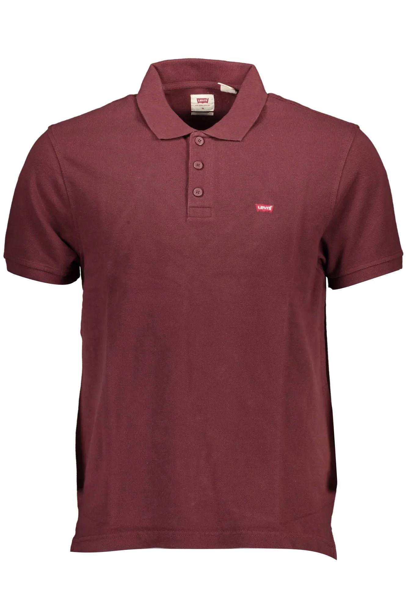 Levi's Red Cotton Men Polo Shirt