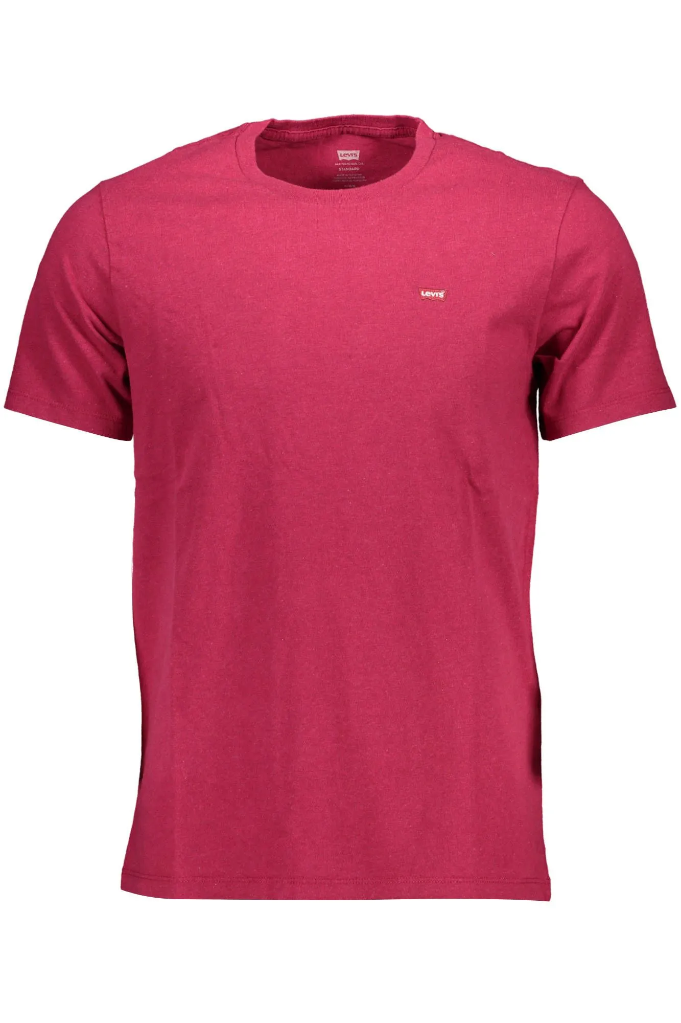 Levi's Red Cotton Men T-Shirt