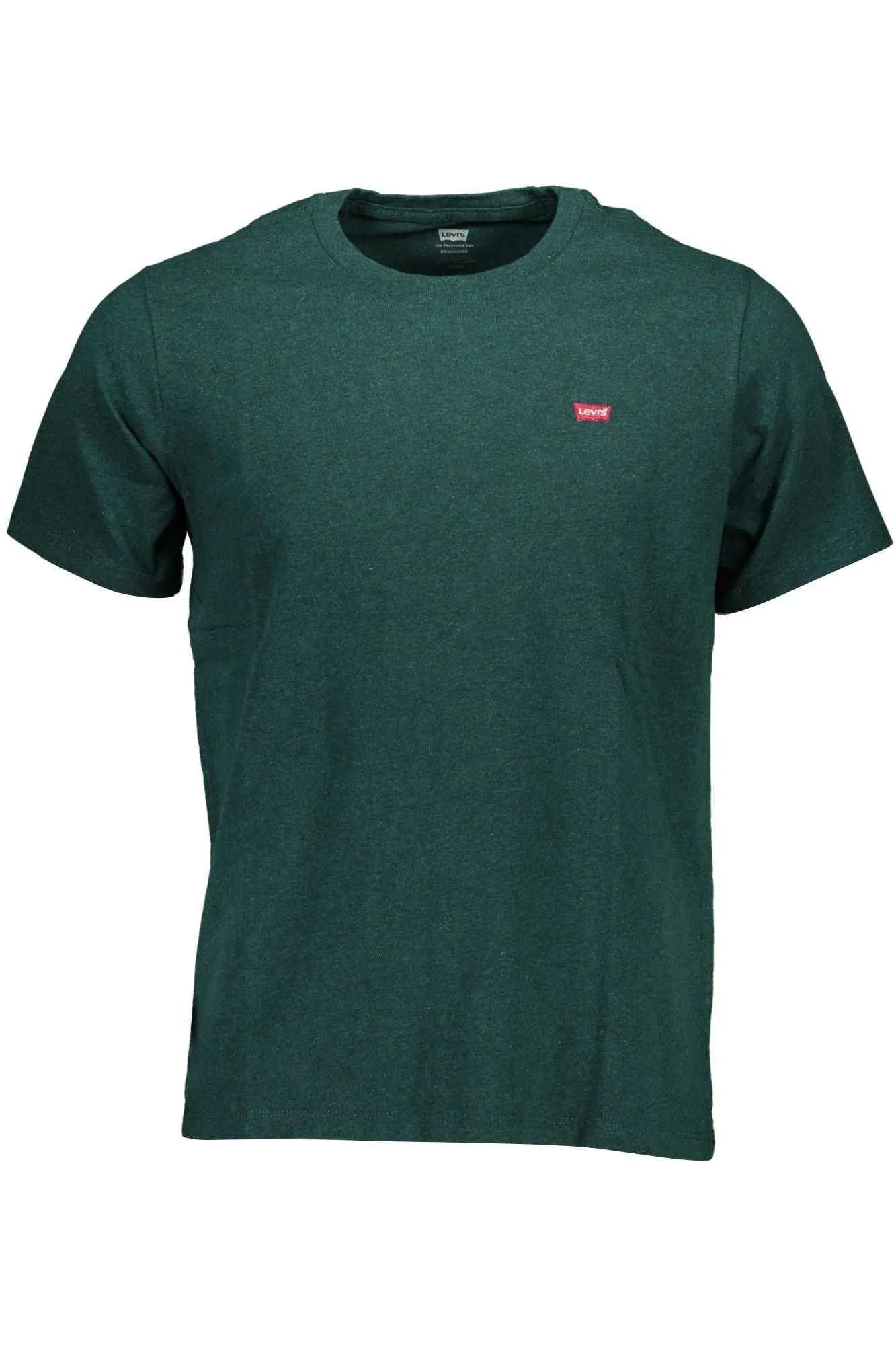 Levi's Green Cotton Men T-Shirt