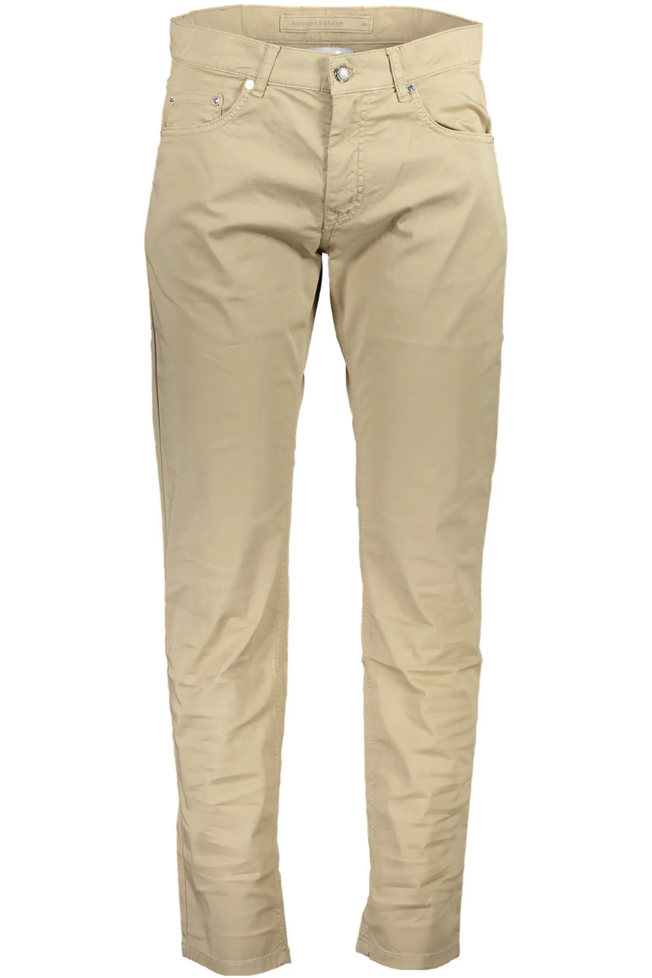 Harmont & Blaine Beige Cotton Men Trouser