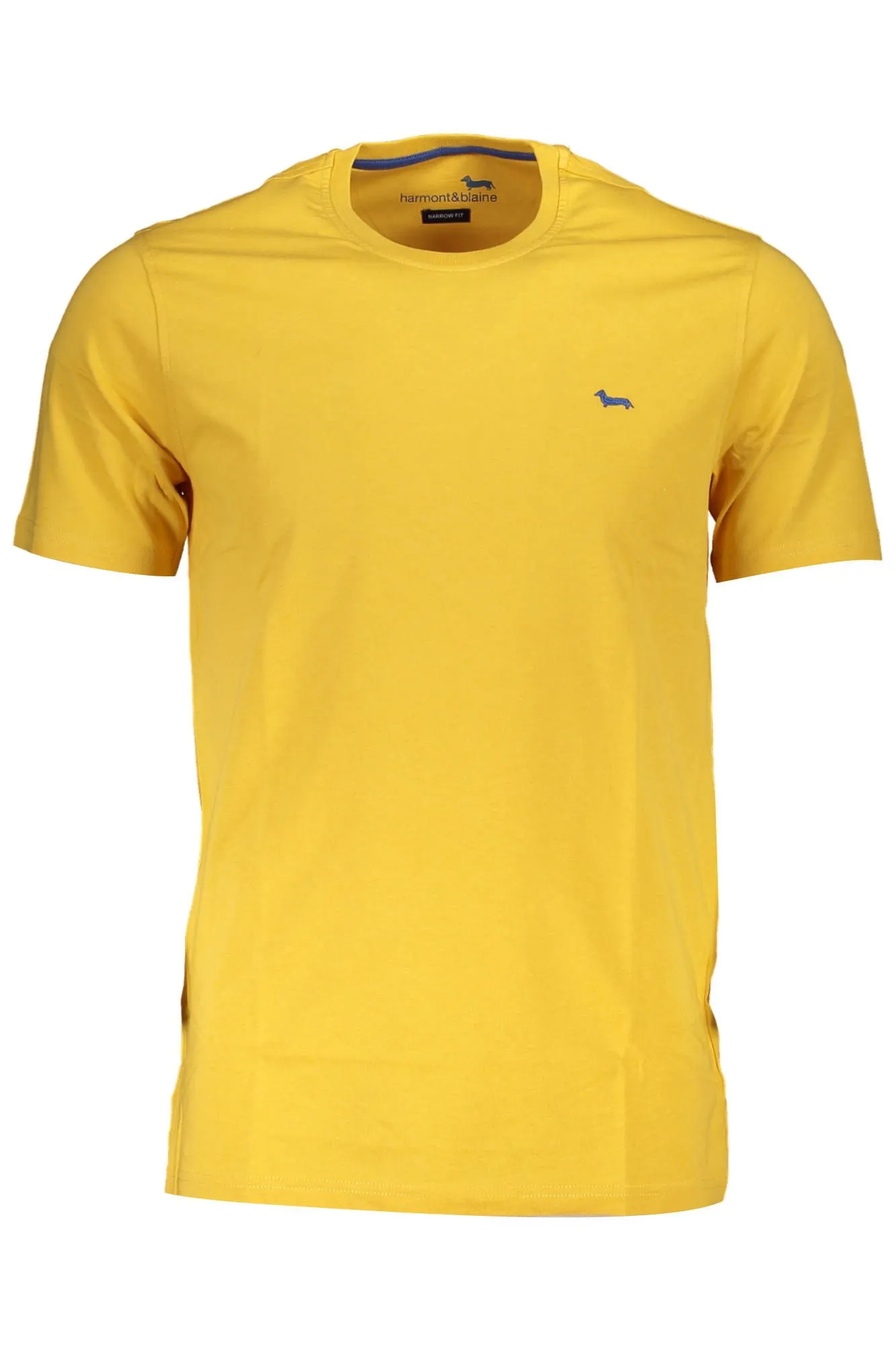 Harmont & Blaine Yellow Cotton Men T-Shirt