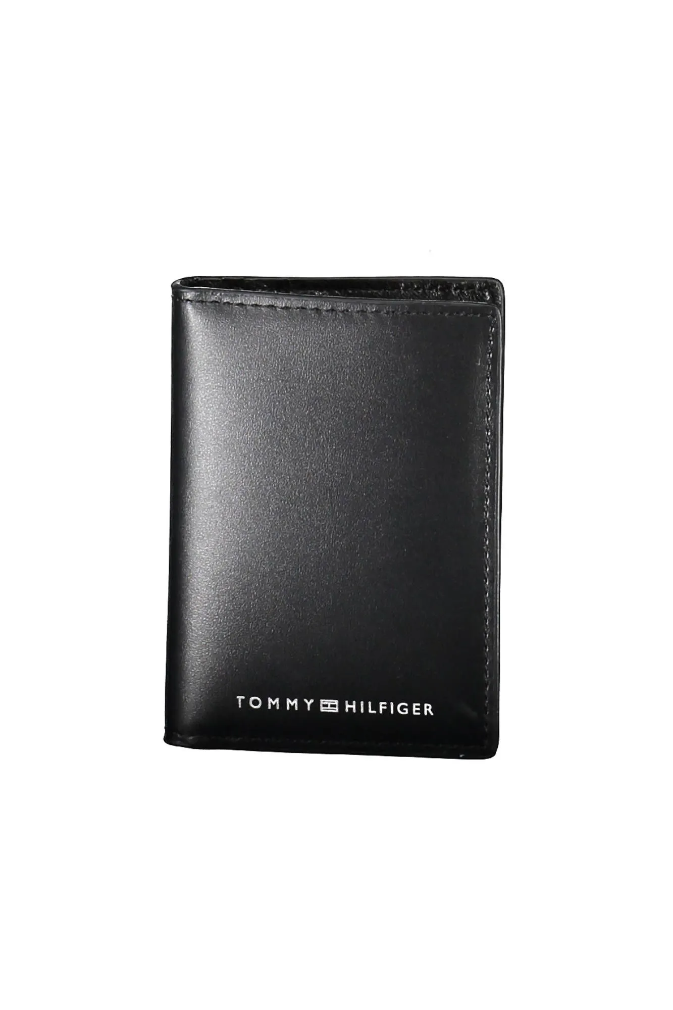Tommy Hilfiger Black Leather Men Wallet