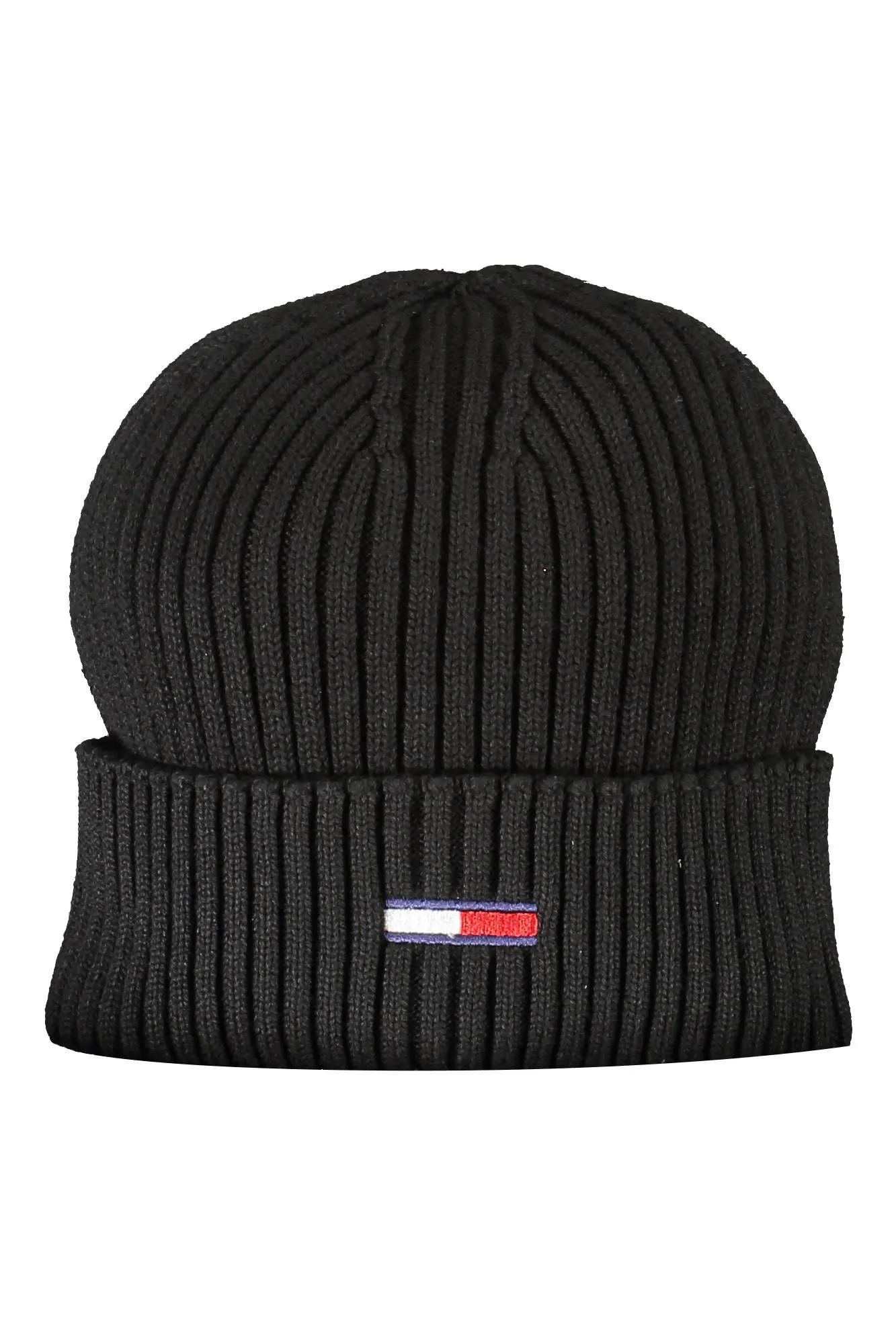 Tommy Hilfiger Black Cotton Men Cap