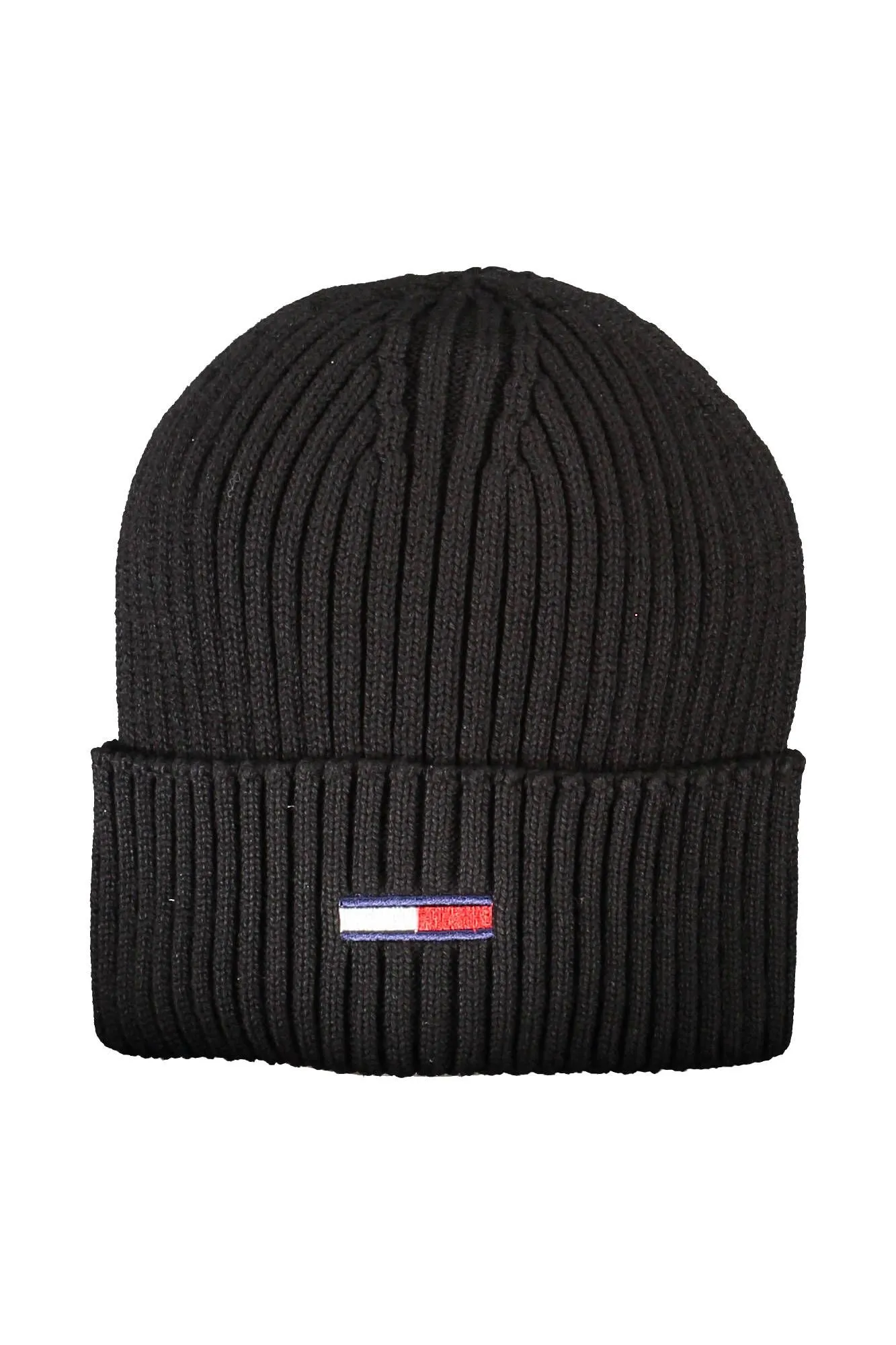Tommy Hilfiger Black Cotton Men Cap