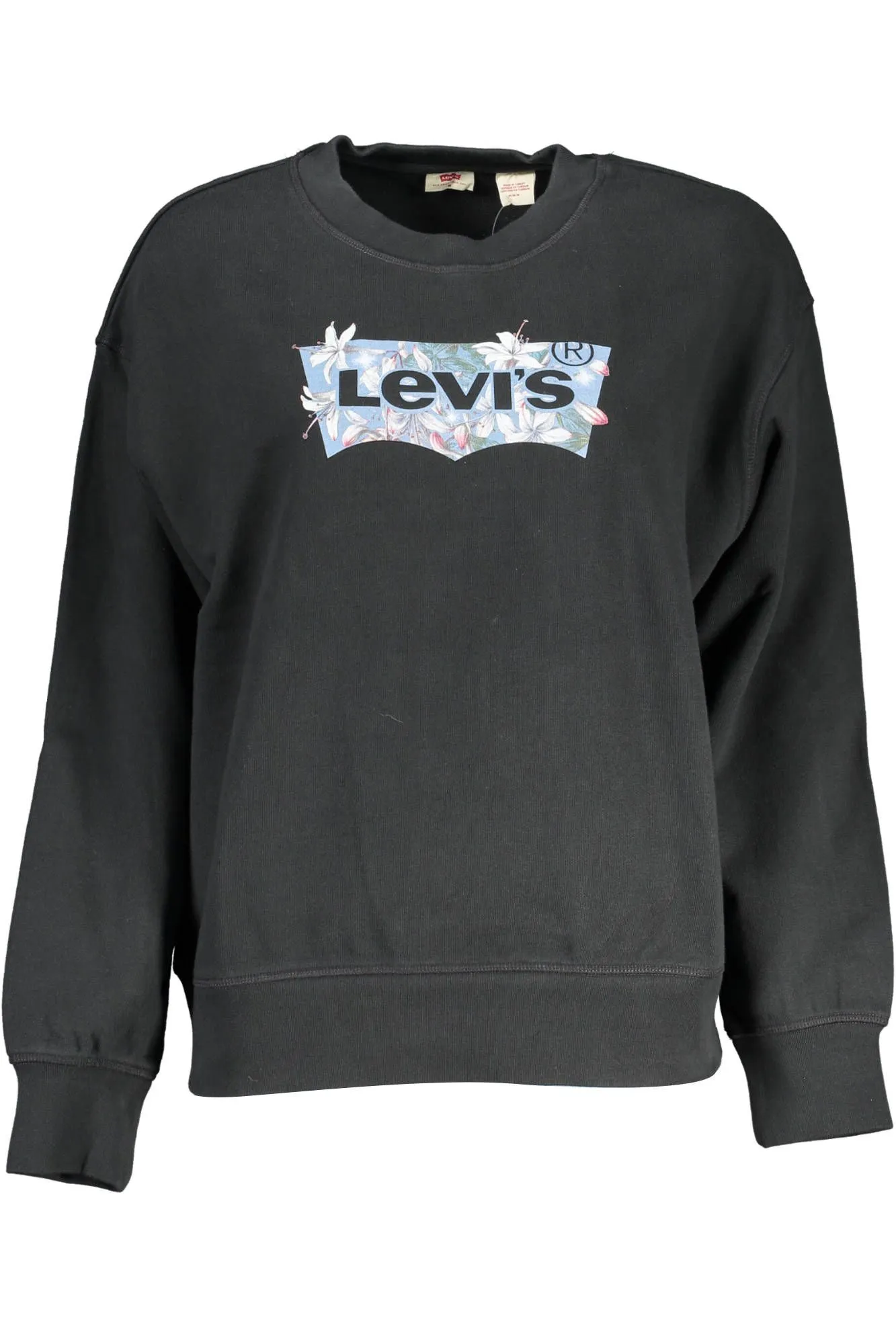 Levi's Black Cotton Women Sweater
