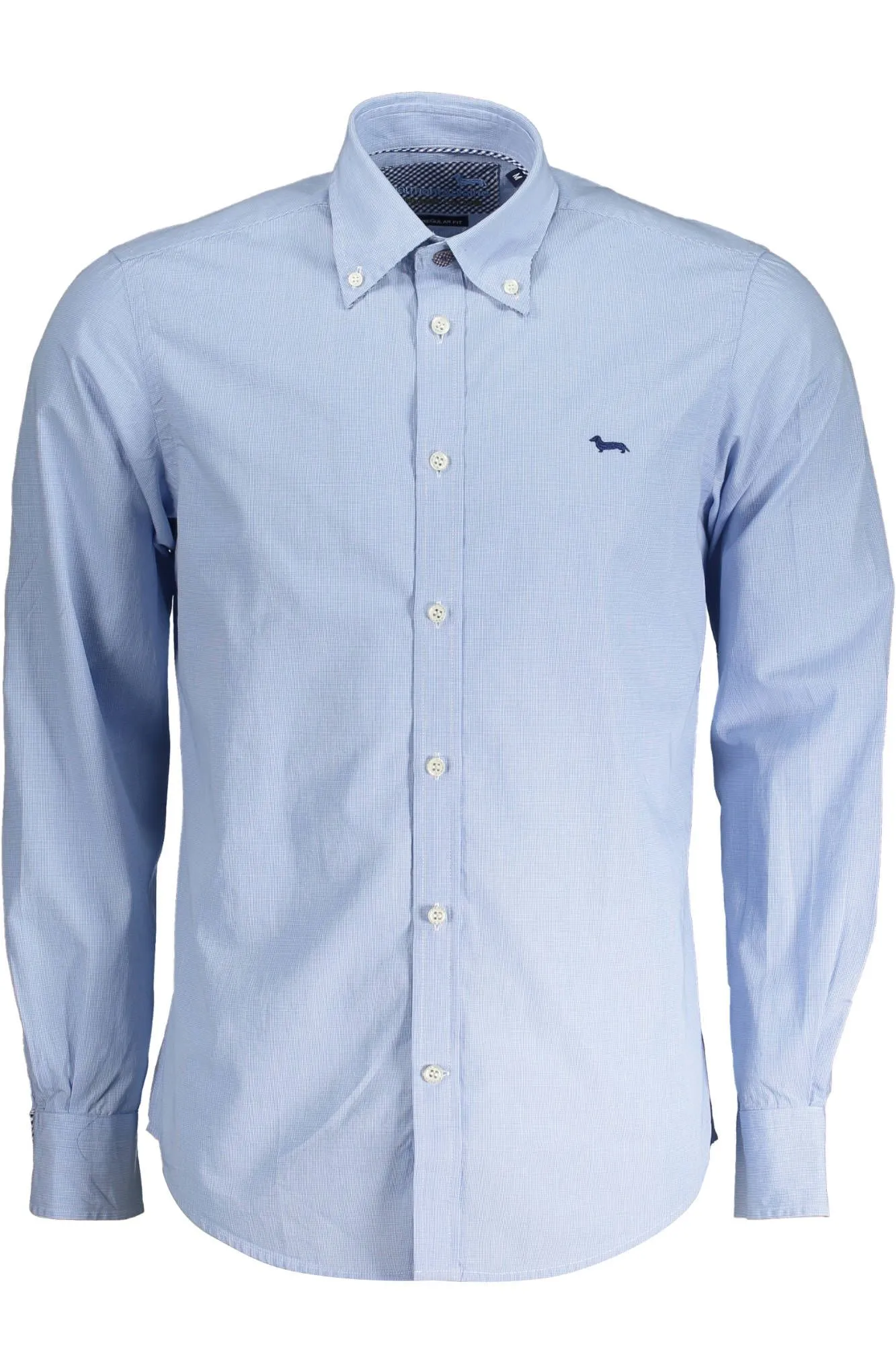 Harmont & Blaine Light Blue Cotton Men Shirt