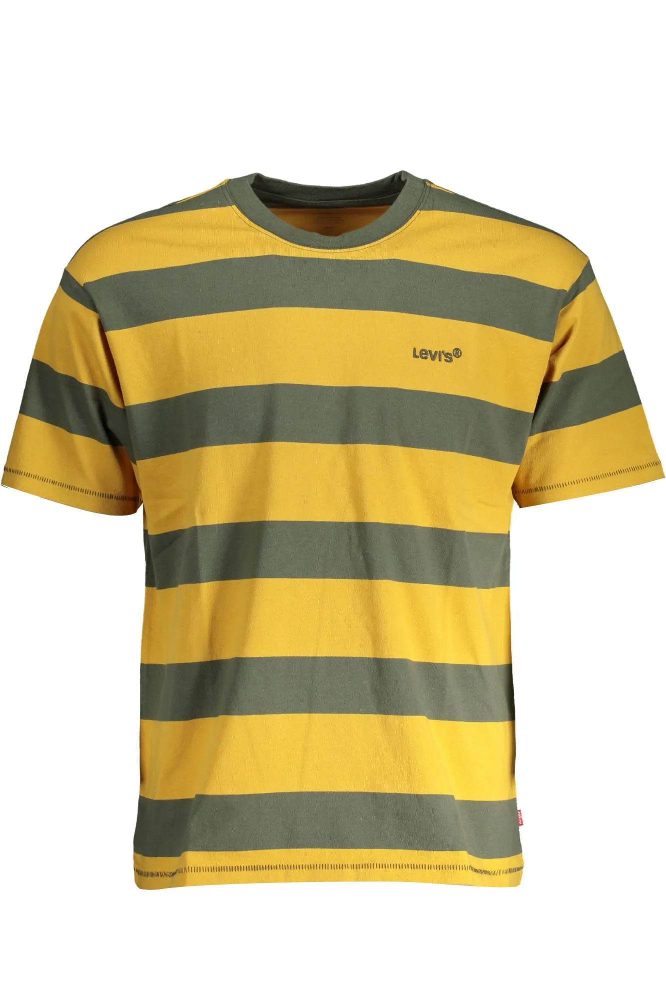 Levi's Green Cotton Men T-Shirt