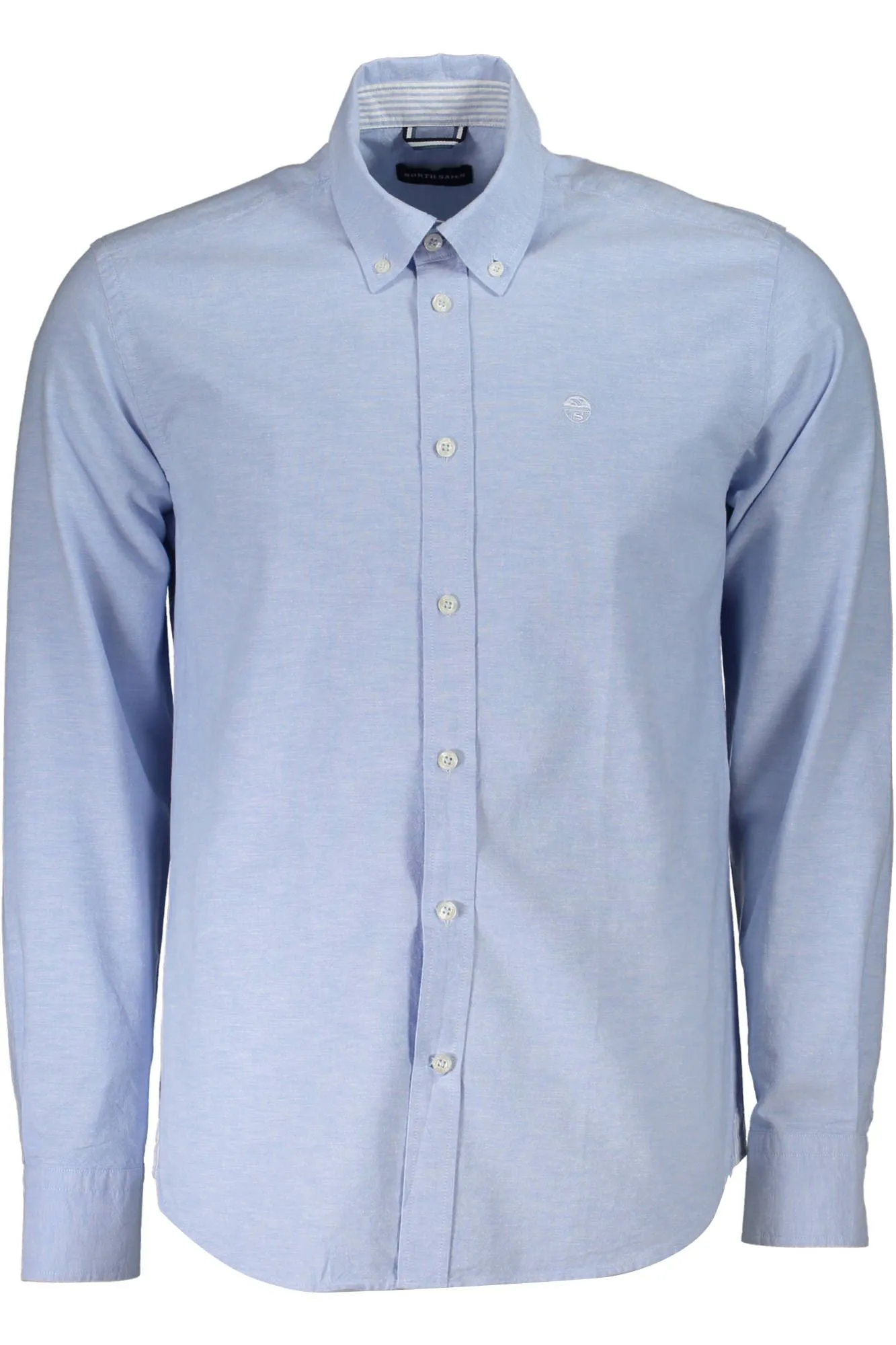North Sails Light Blue Cotton Men Shirt