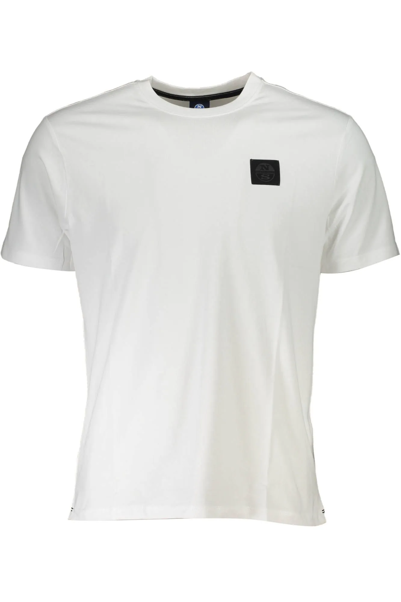 North Sails White Cotton Men T-Shirt