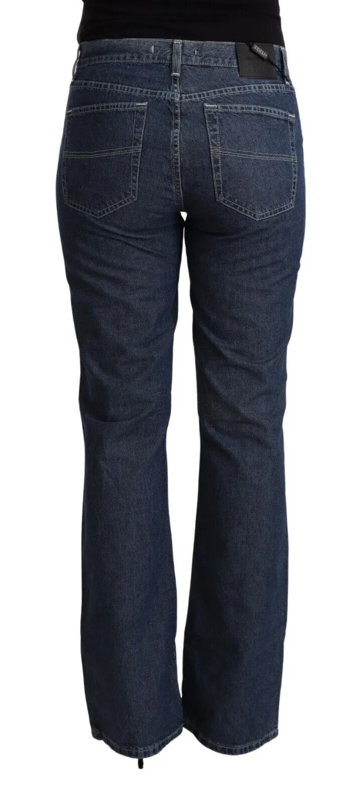 GF Ferre Women's Elegant Flared Cotton Jeans