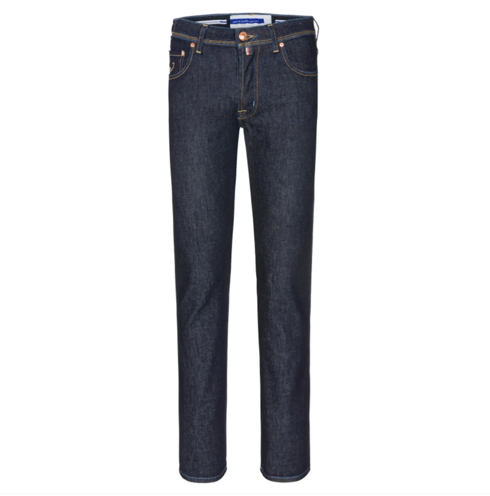 Jacob Cohen Blue Cotton Men Jean
