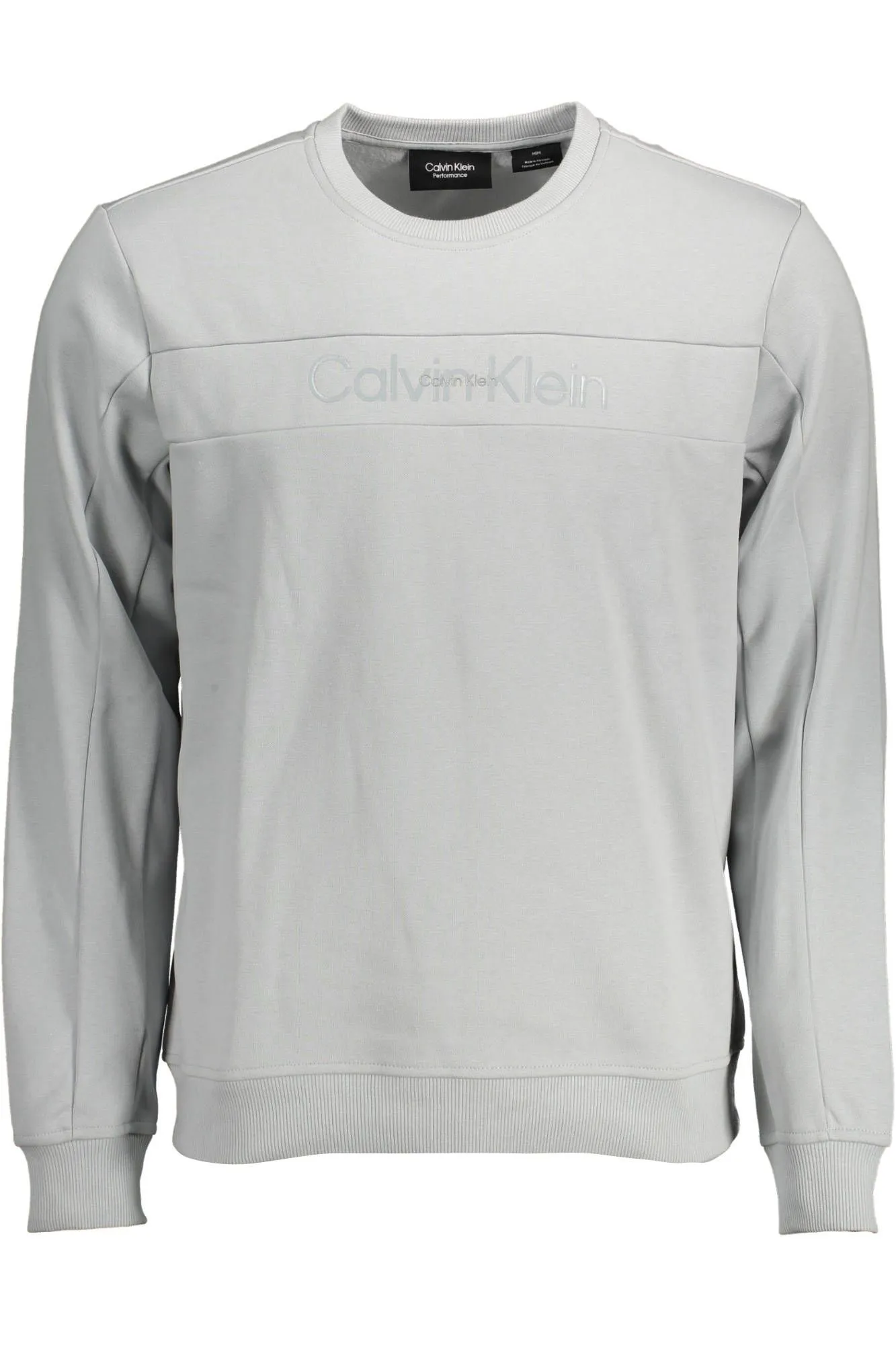 Calvin Klein Gray Cotton Men Sweater