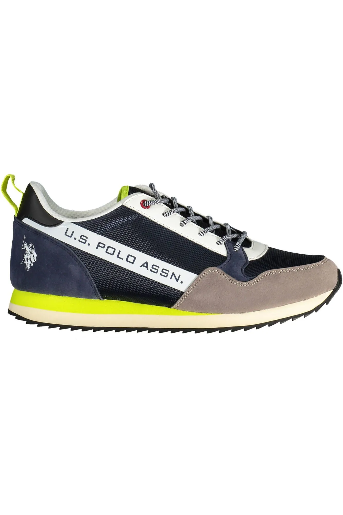 U.S. POLO ASSN. Blue Polyester Men Sneaker