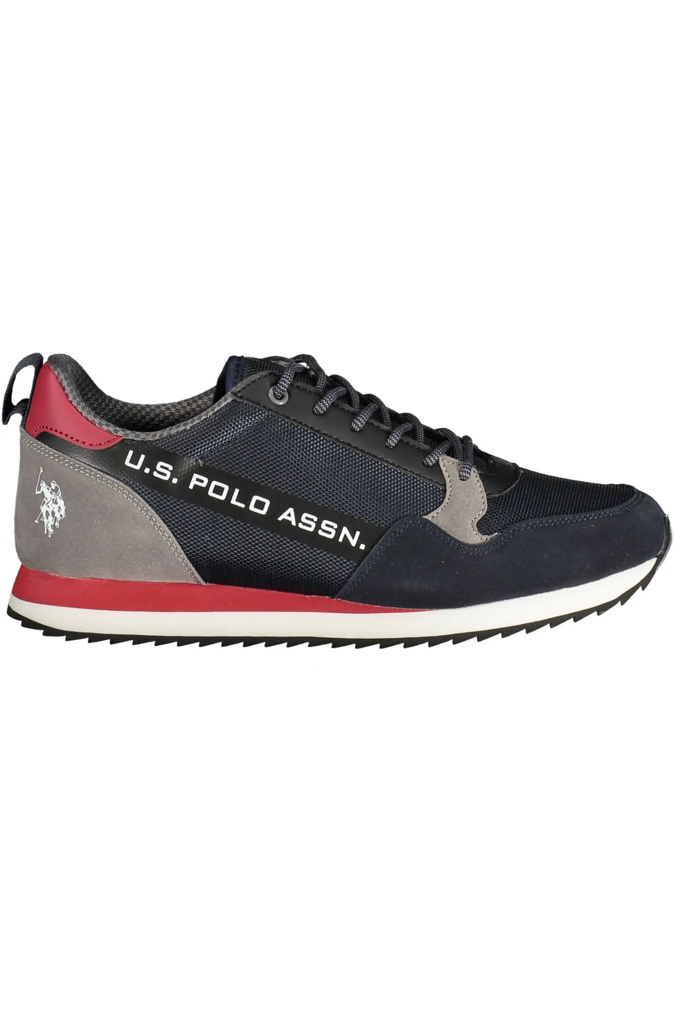 U.S. POLO ASSN. Blue Polyester Men Sneaker