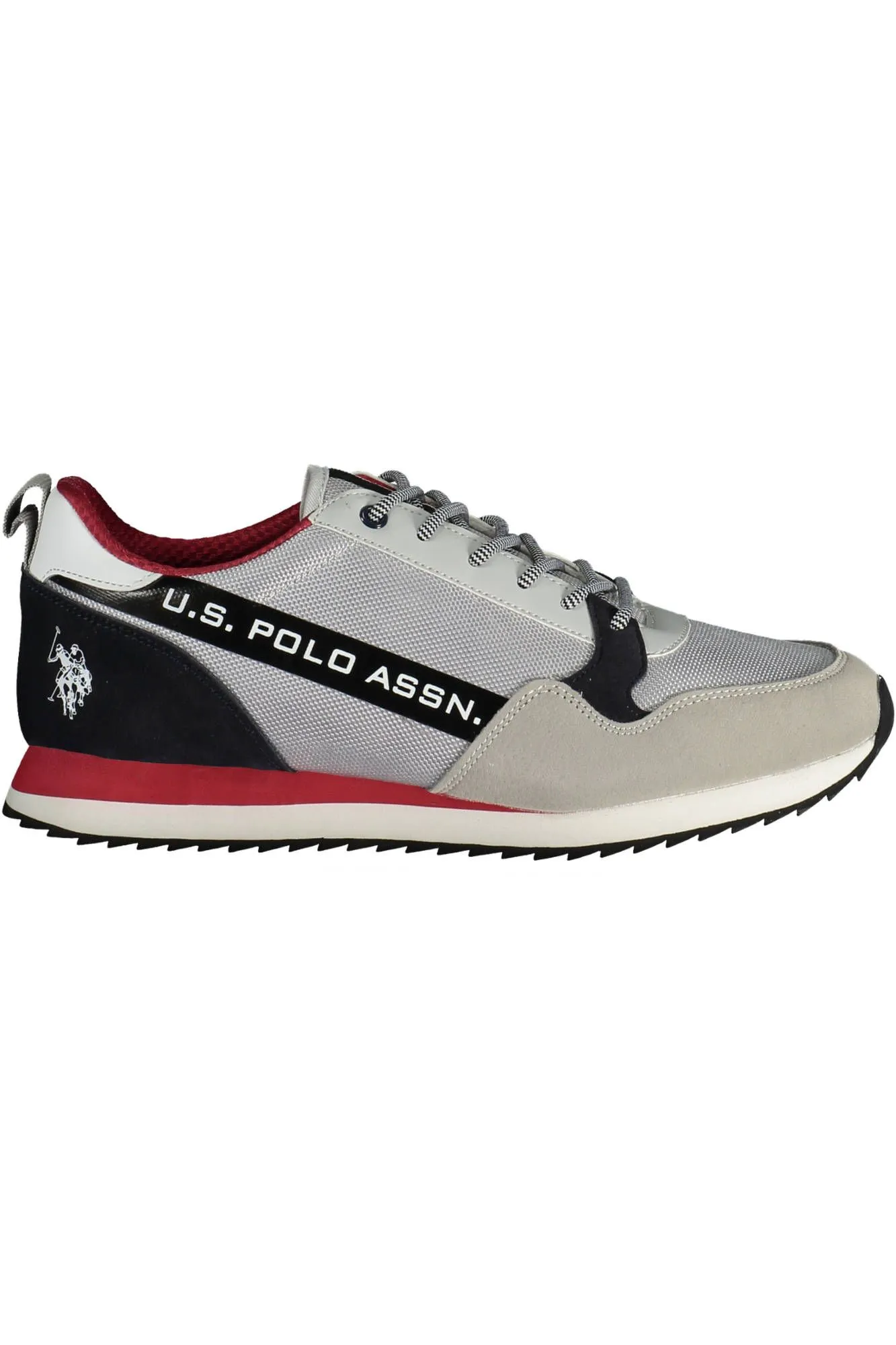 U.S. POLO ASSN. "Gray Polyester Men Sneaker"