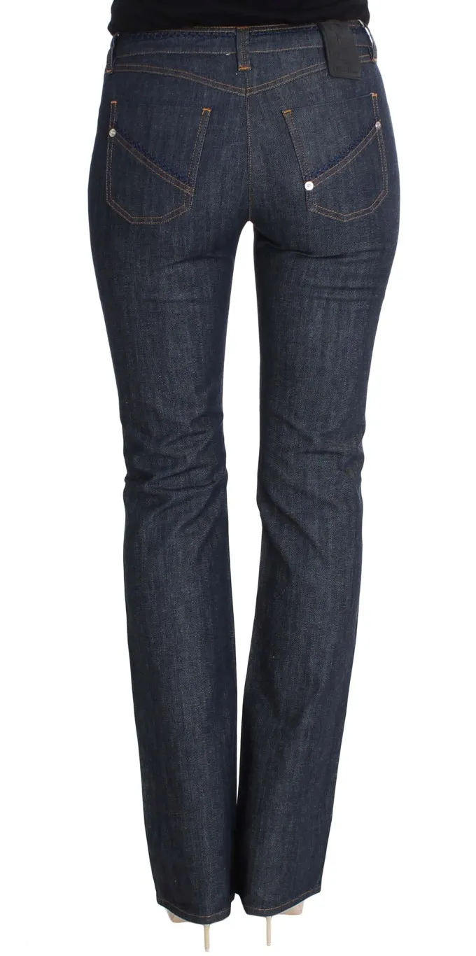 GF Ferre Women's Chic Flare Bootcut Designer Denim