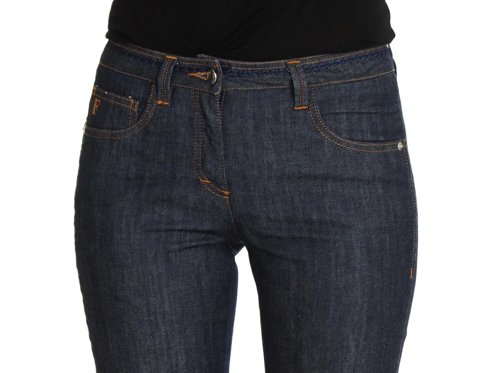 GF Ferre Women's Chic Flare Bootcut Designer Denim