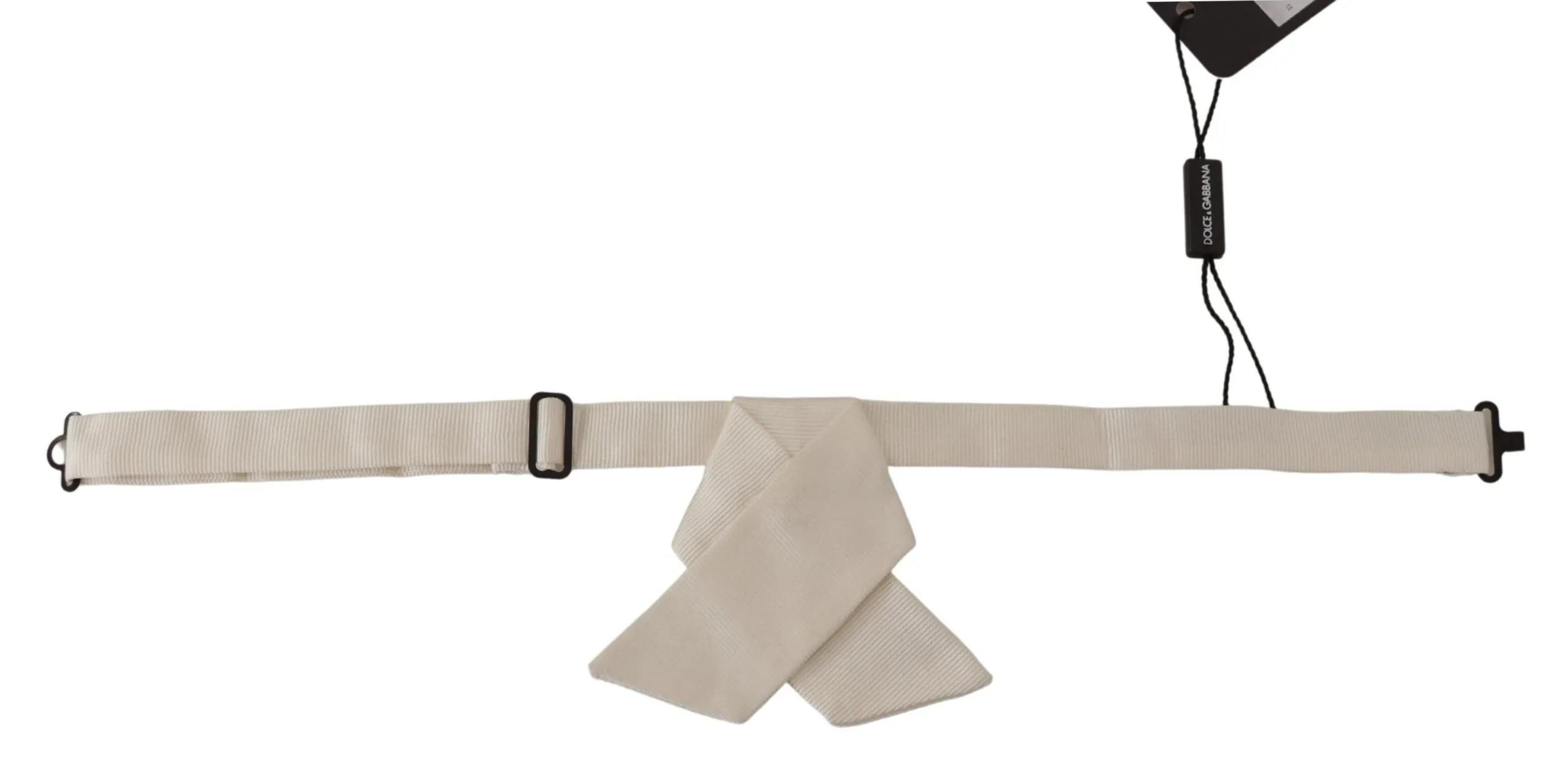 Dolce & Gabbana Men's Elegant Silk Bow Tie for Sophisticated Evenings