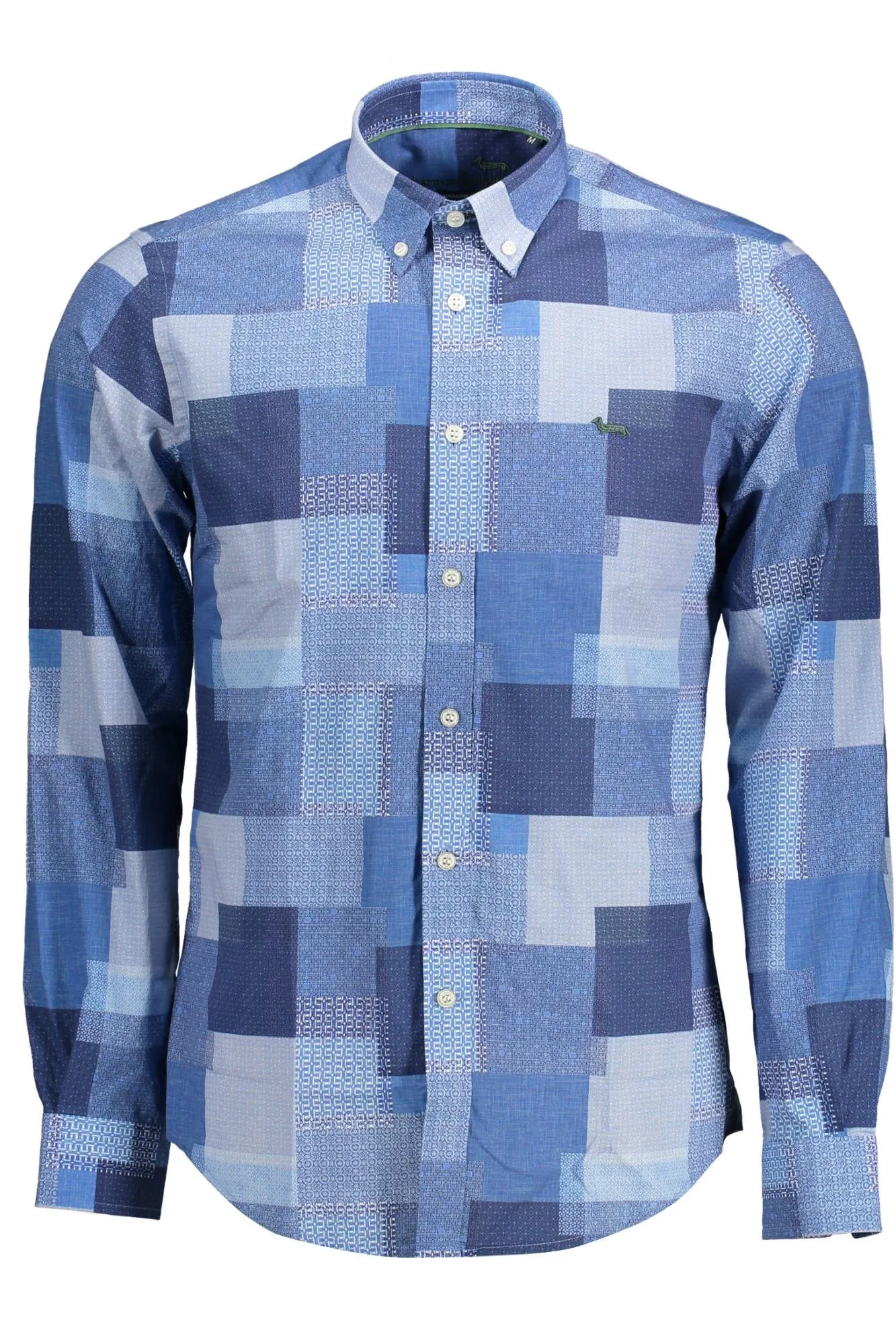 Harmont & Blaine Blue Cotton Men Shirt