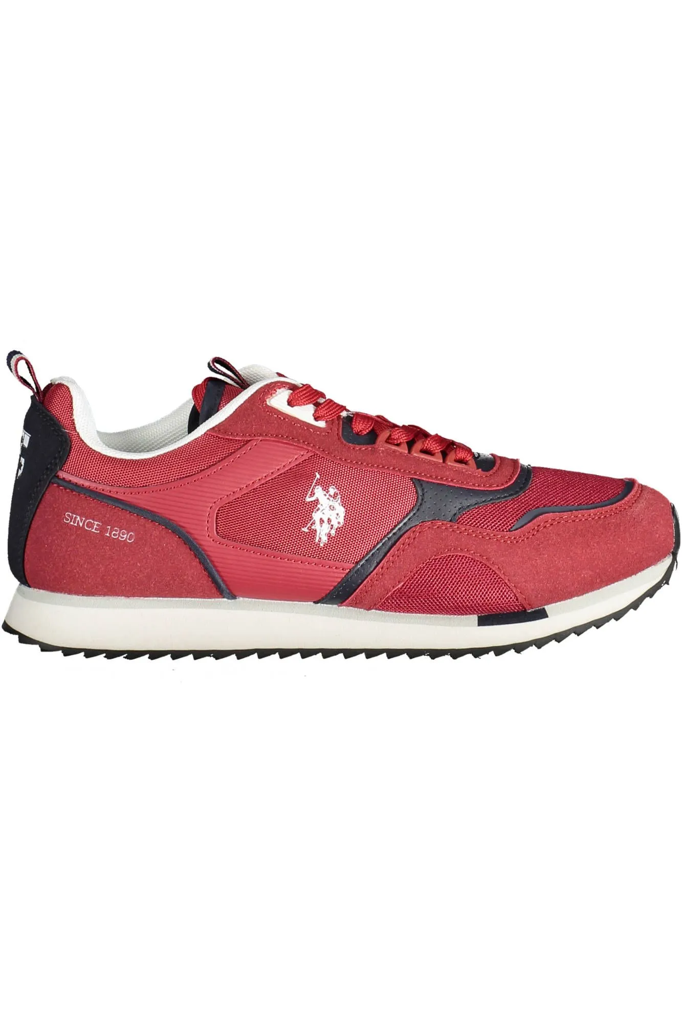 U.S. POLO ASSN. Red Polyester Men Sneaker