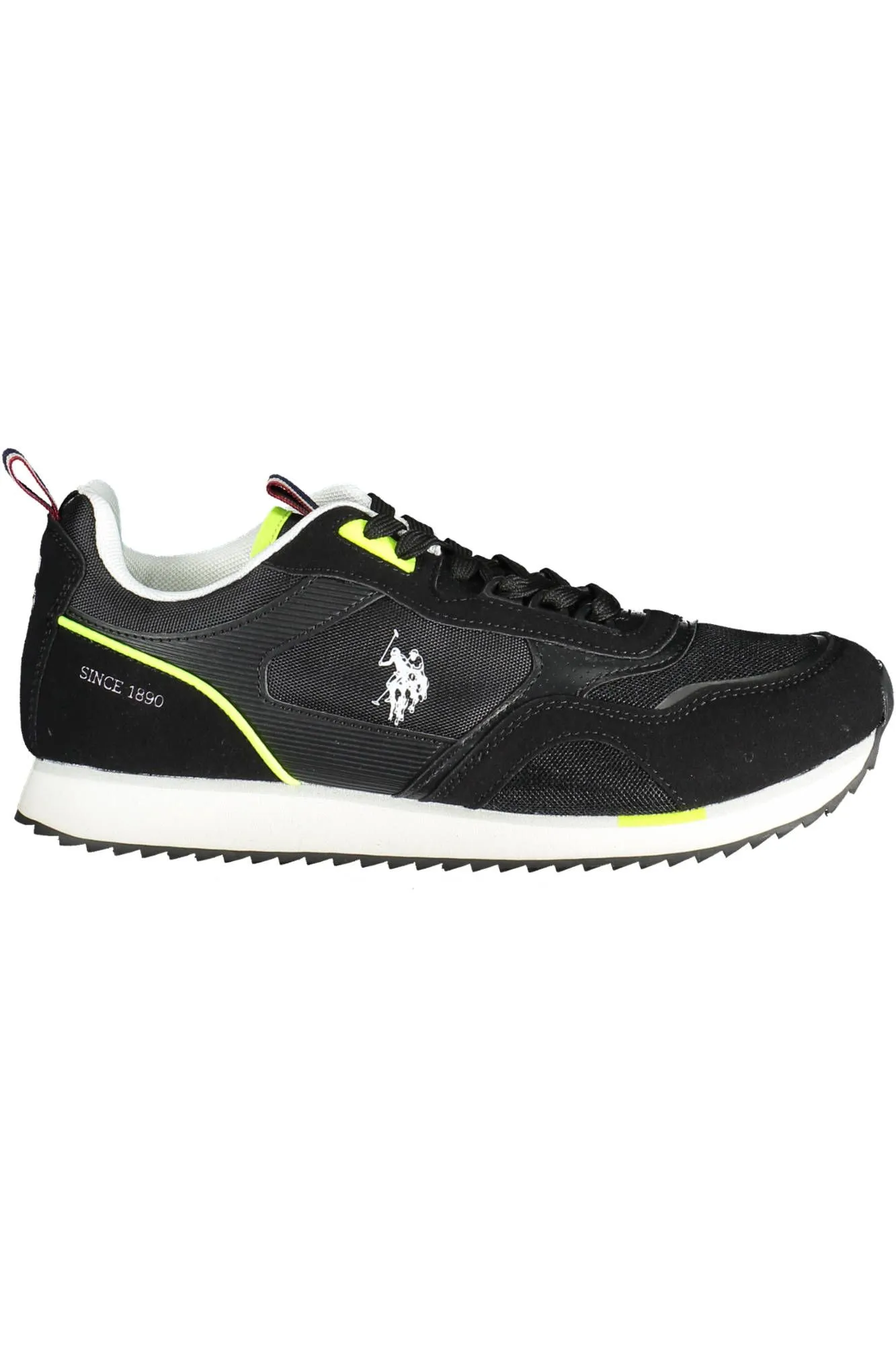 U.S. POLO ASSN. Black Polyester Men Sneaker