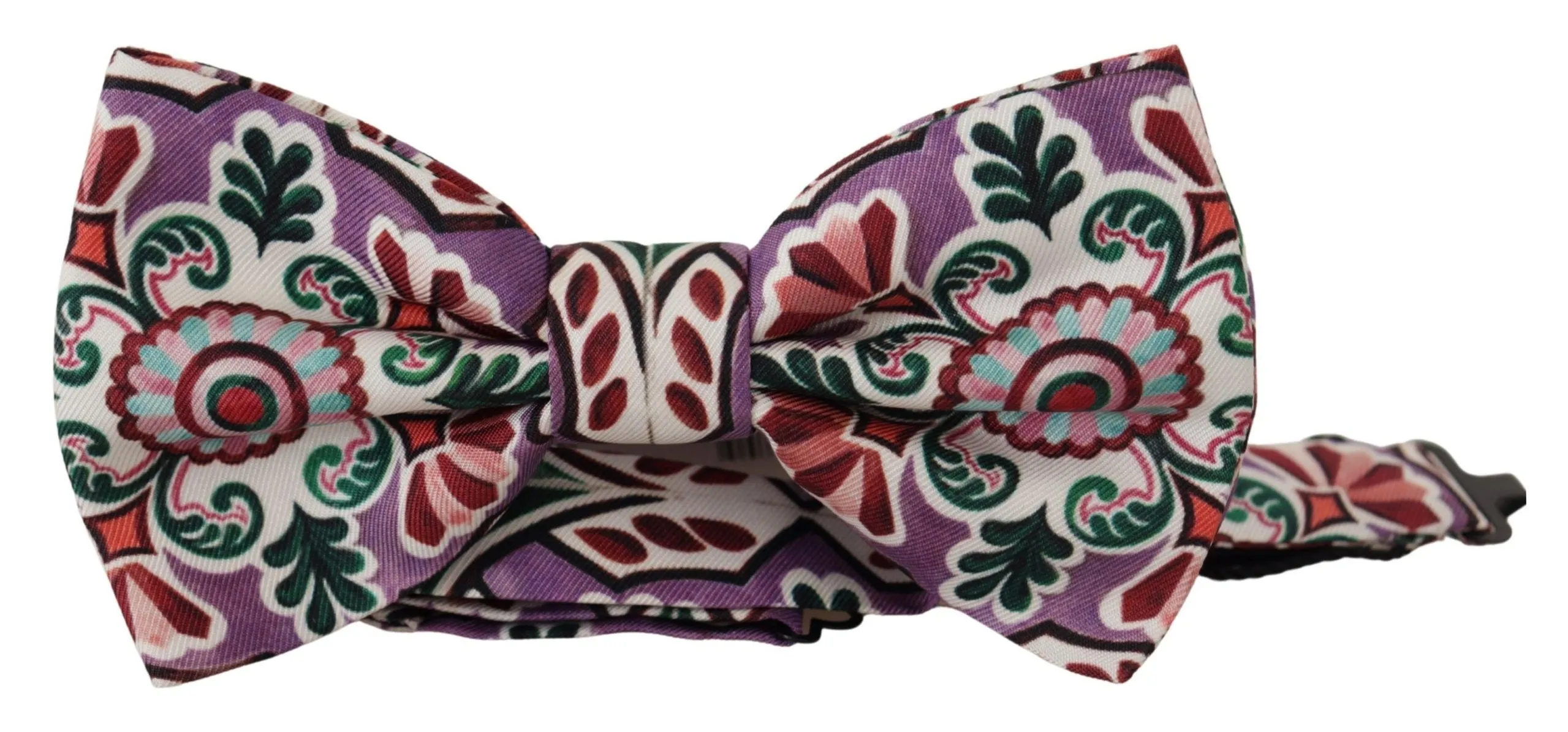 Dolce & Gabbana Men's Multicolor Silk Bow Tie Elegant Accessory